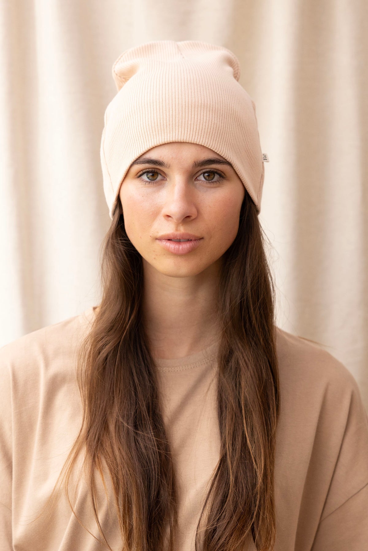 Rib Beanie | Blush - ReCreate Clothing