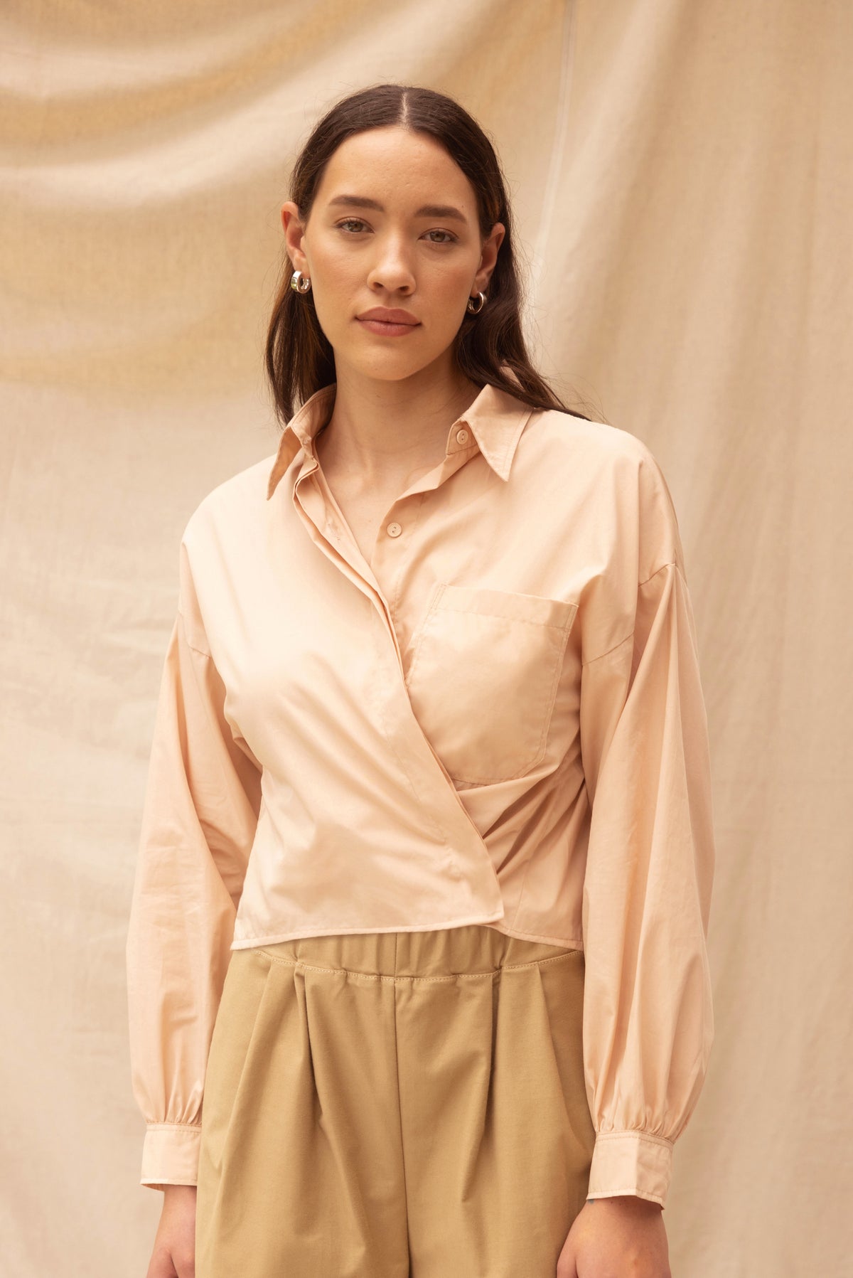 Boxy Shirt | Blush - ReCreate Clothing