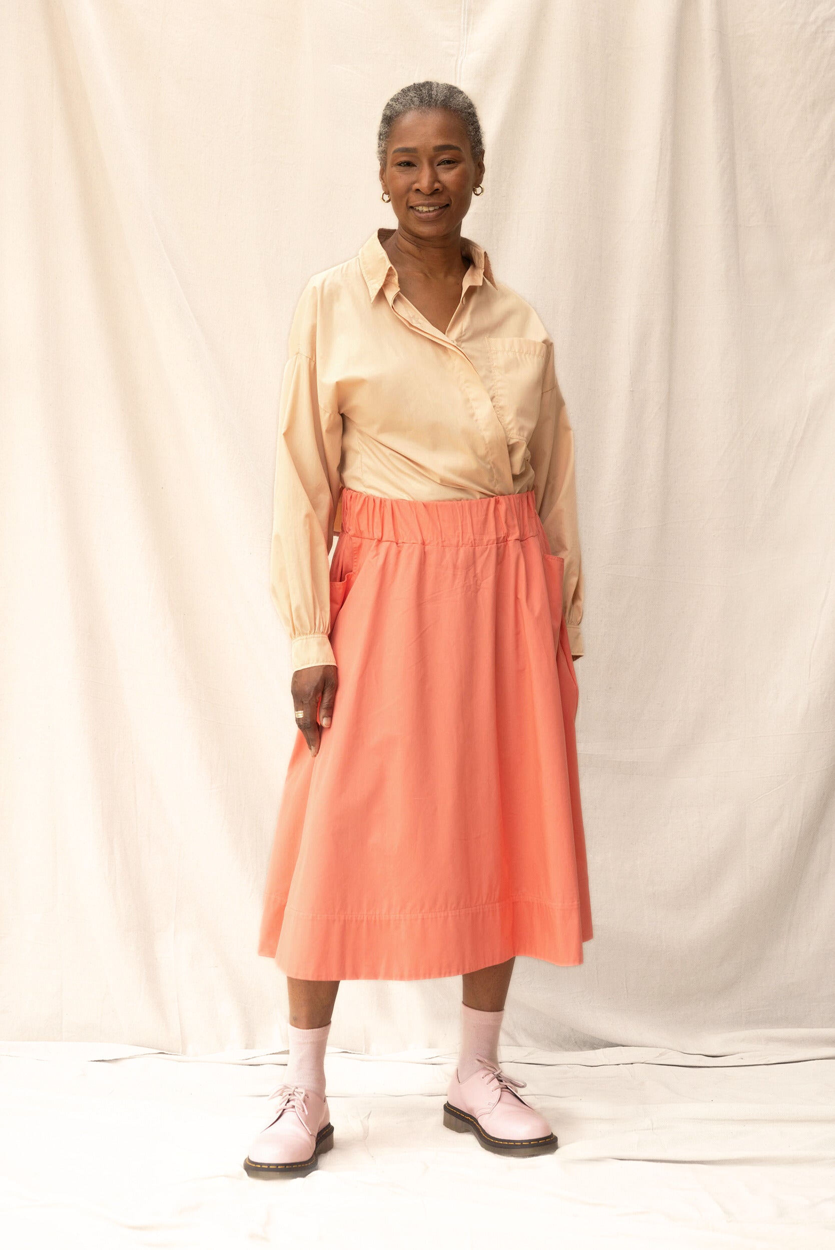 Cas Skirt | Watermelon - ReCreate Clothing