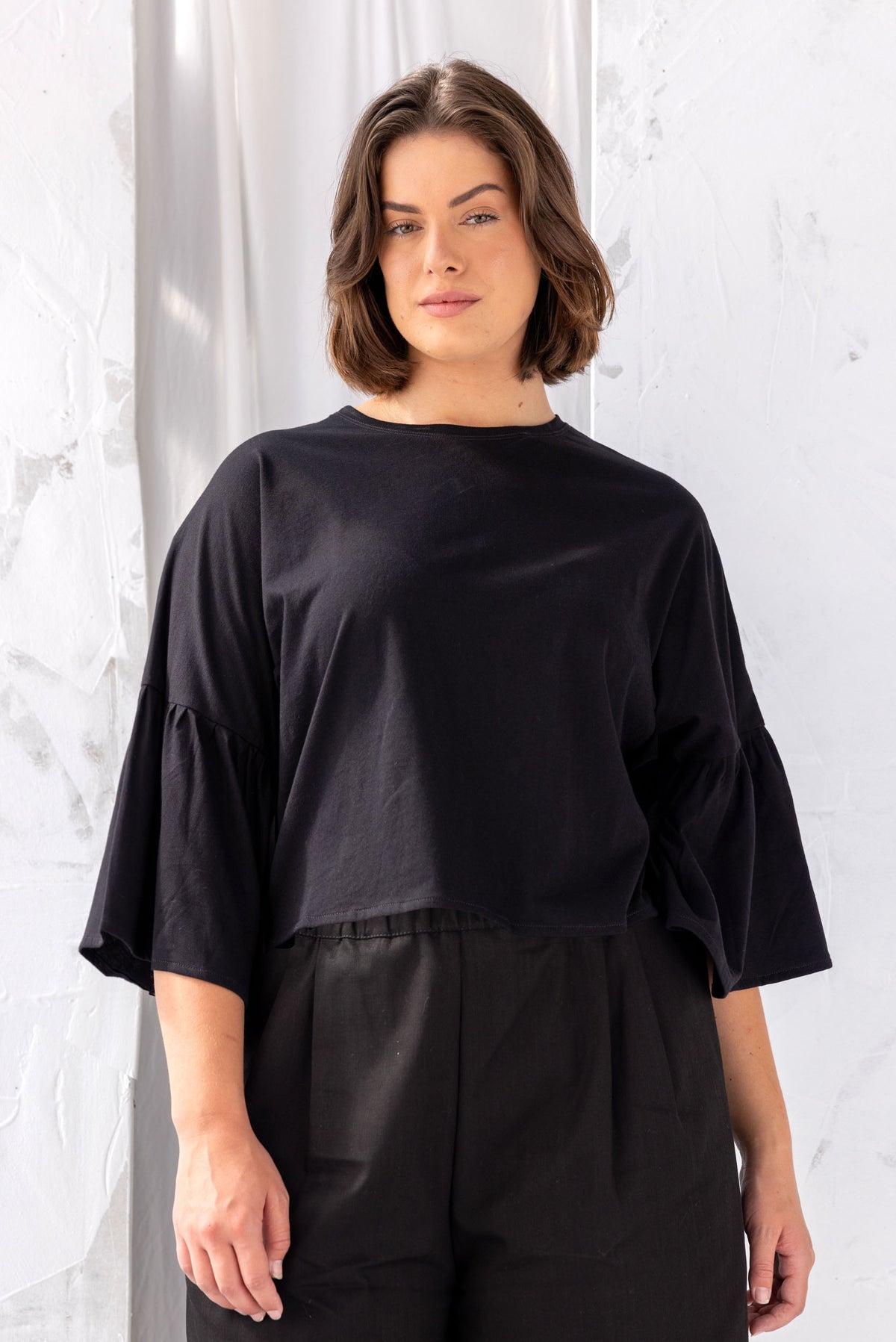 Friday Top | Black - ReCreate Clothing