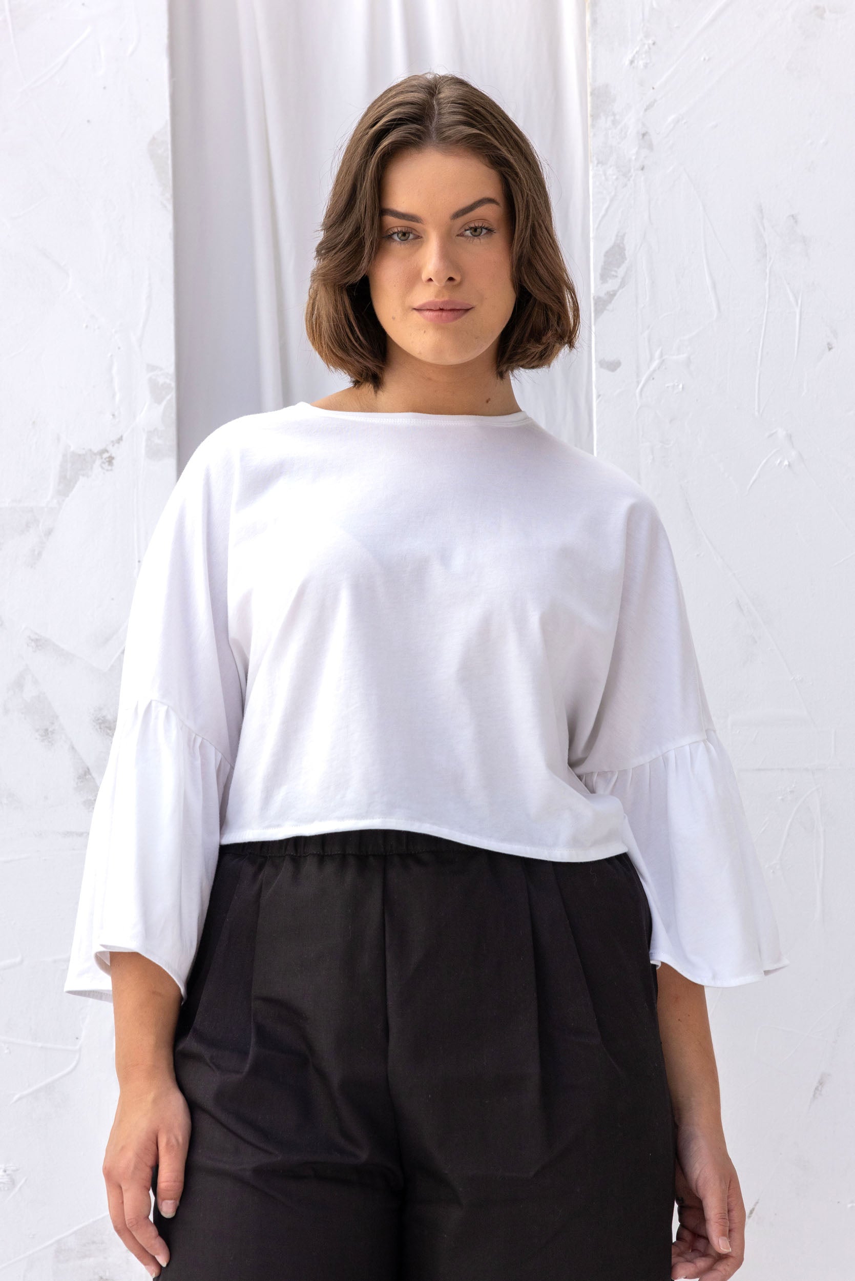 Friday Top | White - ReCreate Clothing