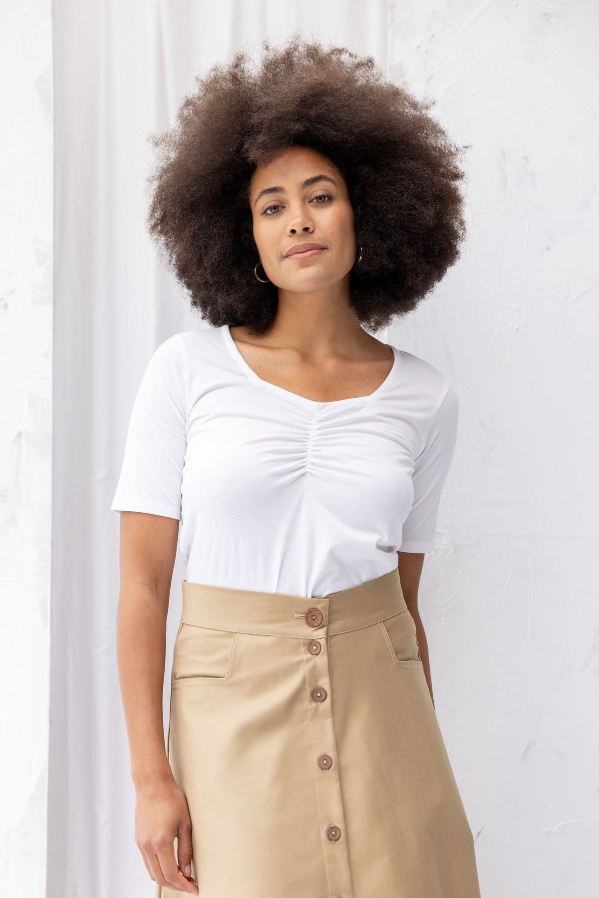 Friendship Top | White - ReCreate Clothing