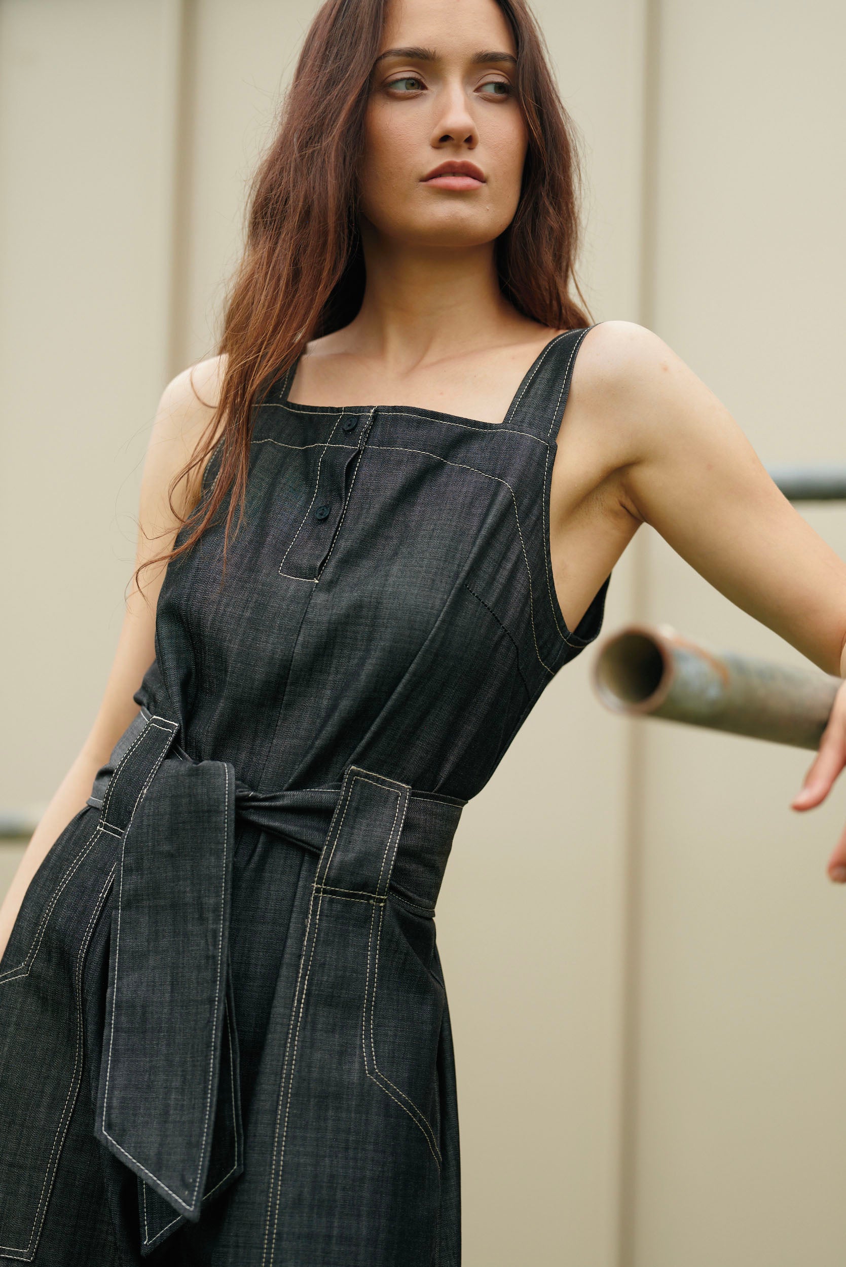 Goldie Jumpsuit | Midnight