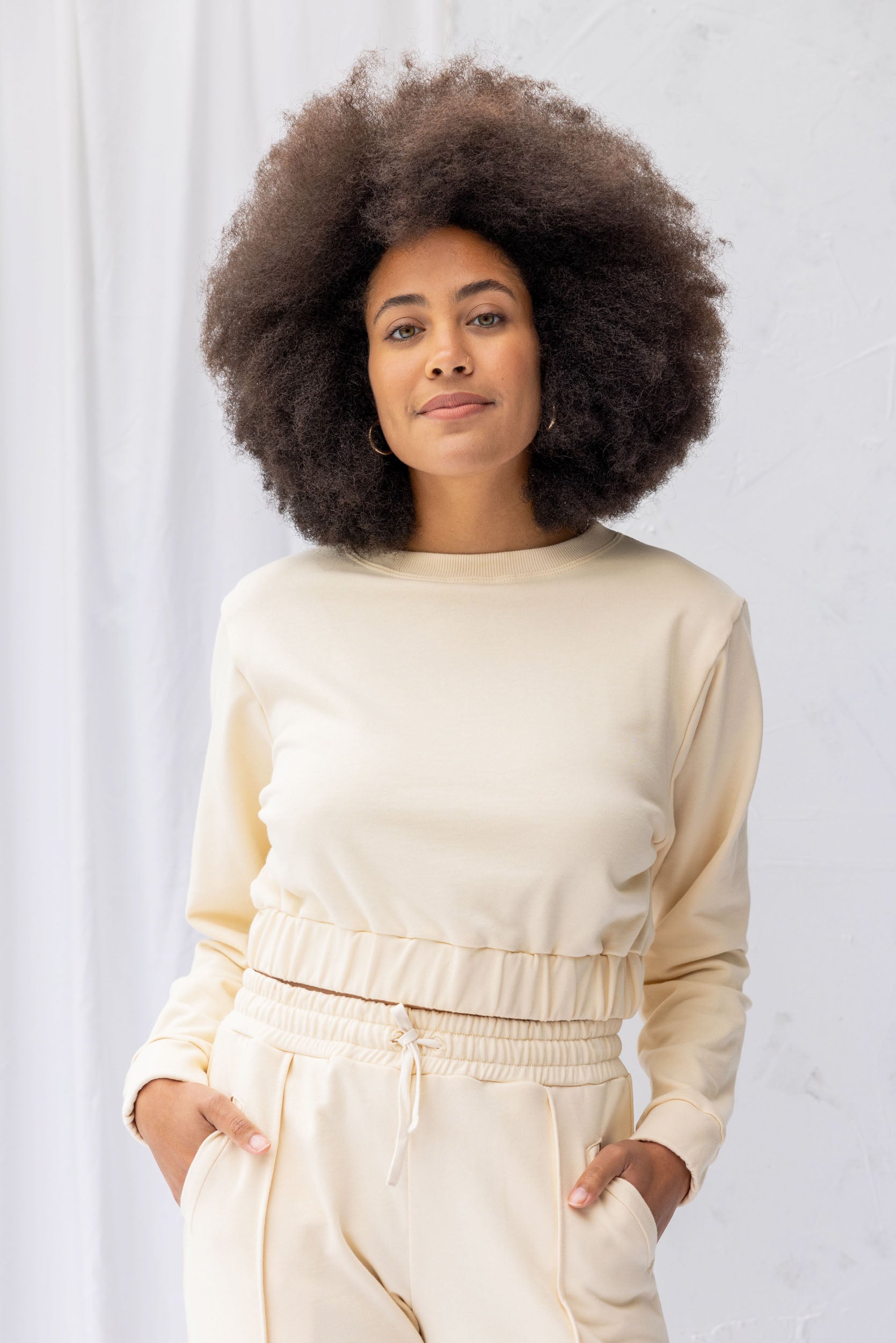 Ivy Sweatshirt | Natural - ReCreate Clothing