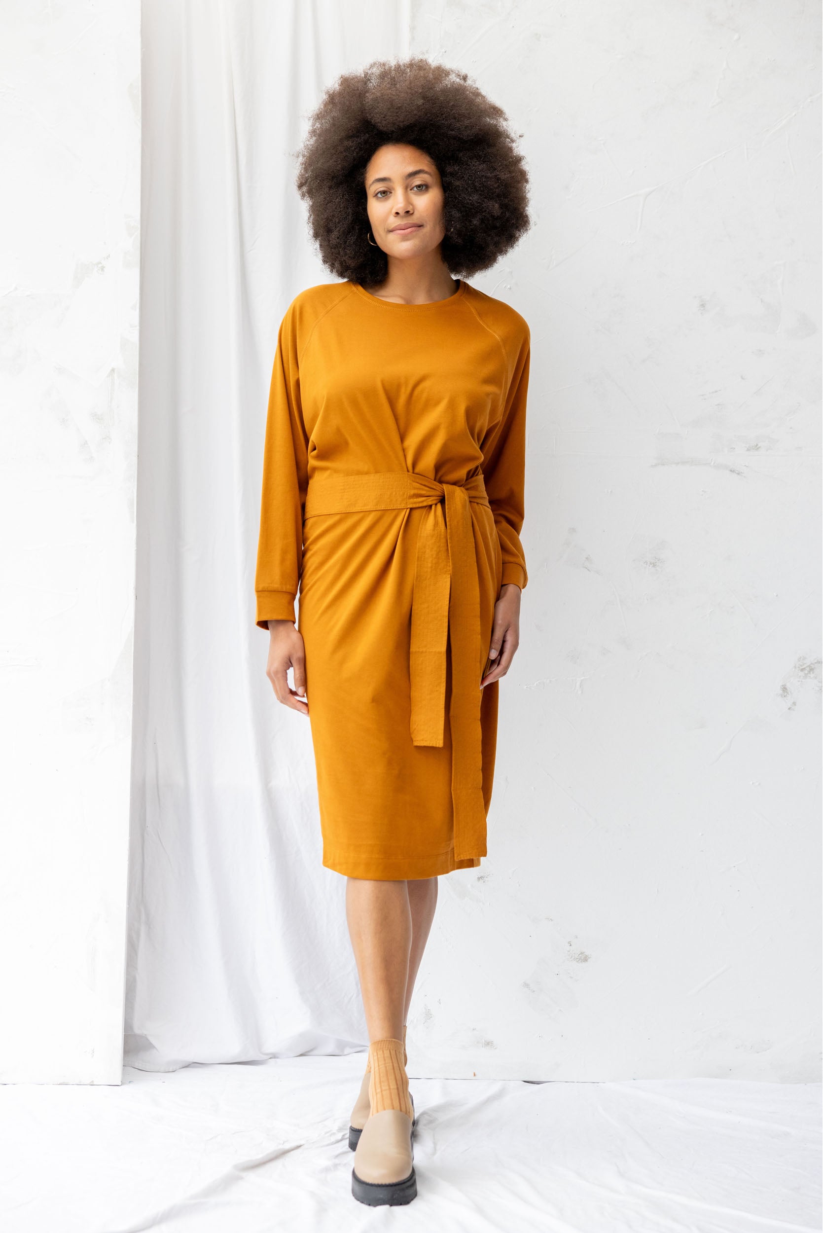 Unbound Dress | Rust - ReCreate Clothing
