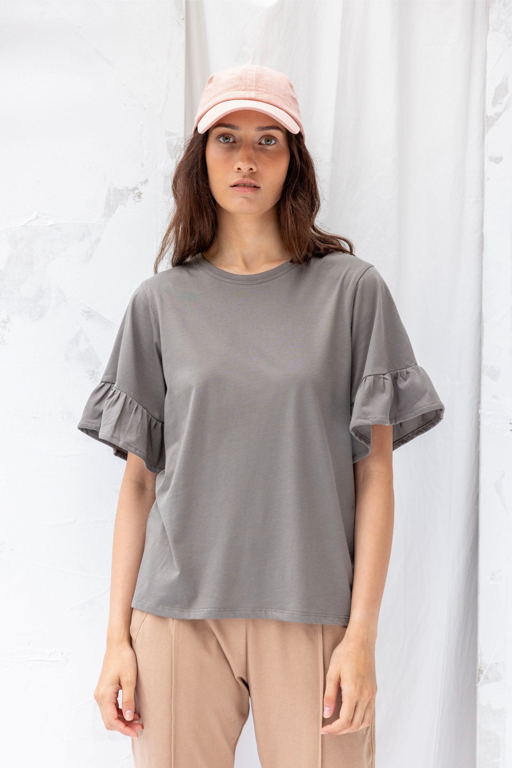 Voyage Top | Grey Sage
