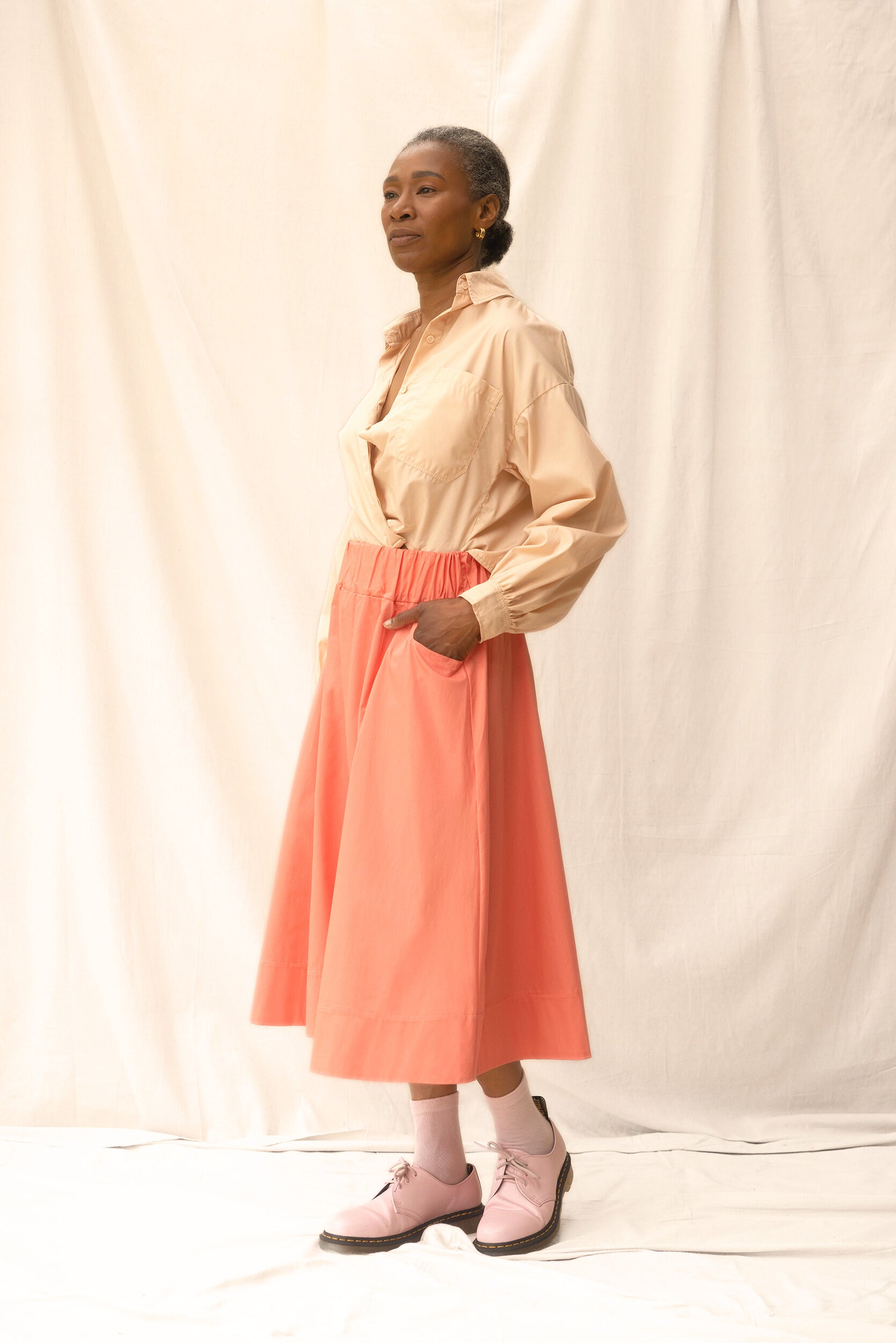 Cas Skirt | Watermelon - ReCreate Clothing