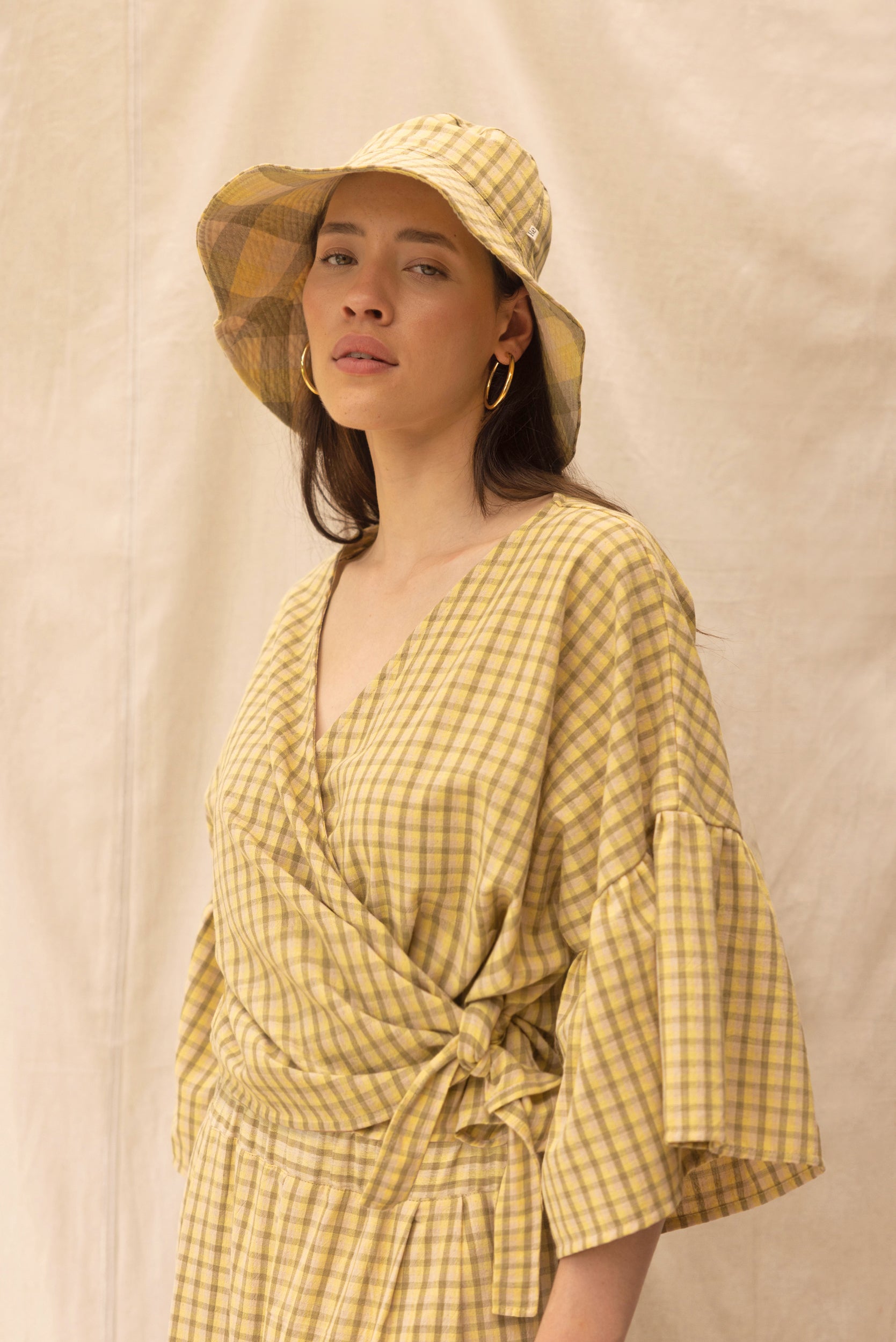 Reversible Hat | Daisy - ReCreate Clothing