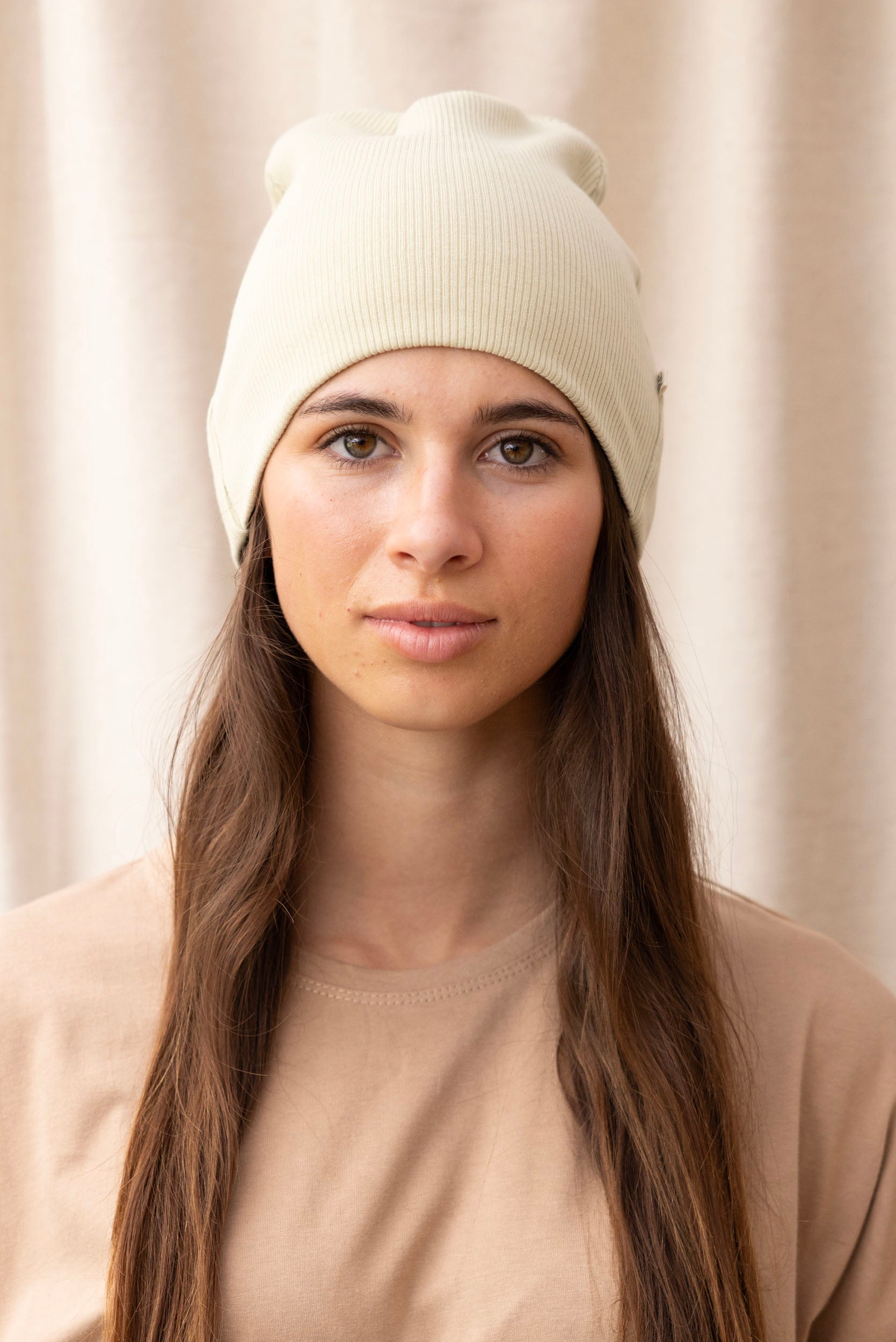 Rib Beanie | Green Tea - ReCreate Clothing