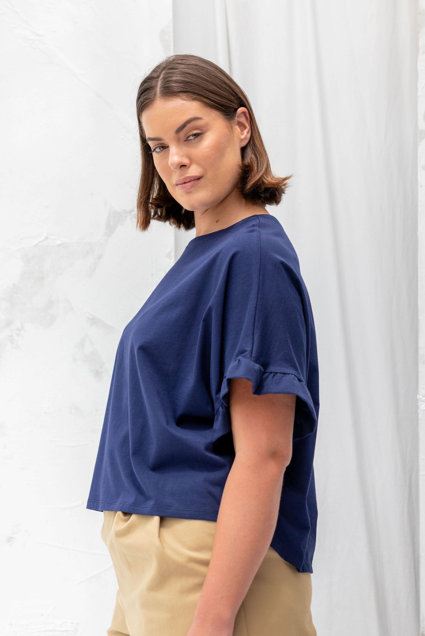 Ripple Tee | Ink - ReCreate Clothing