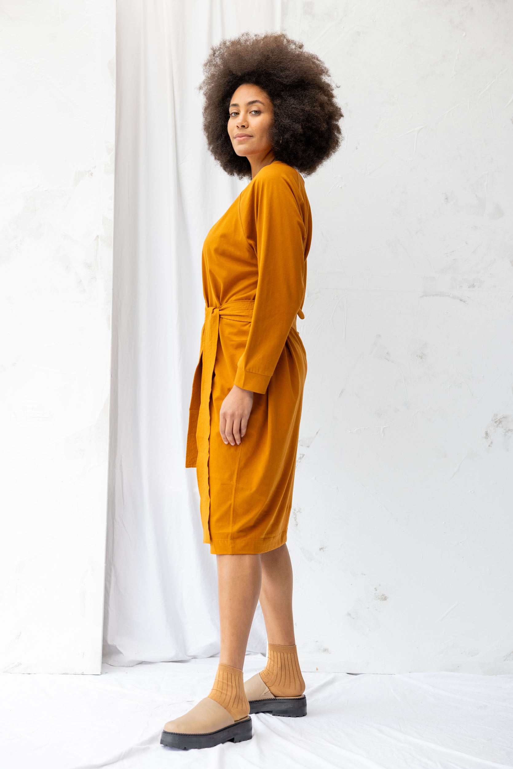 Unbound Dress | Rust - ReCreate Clothing