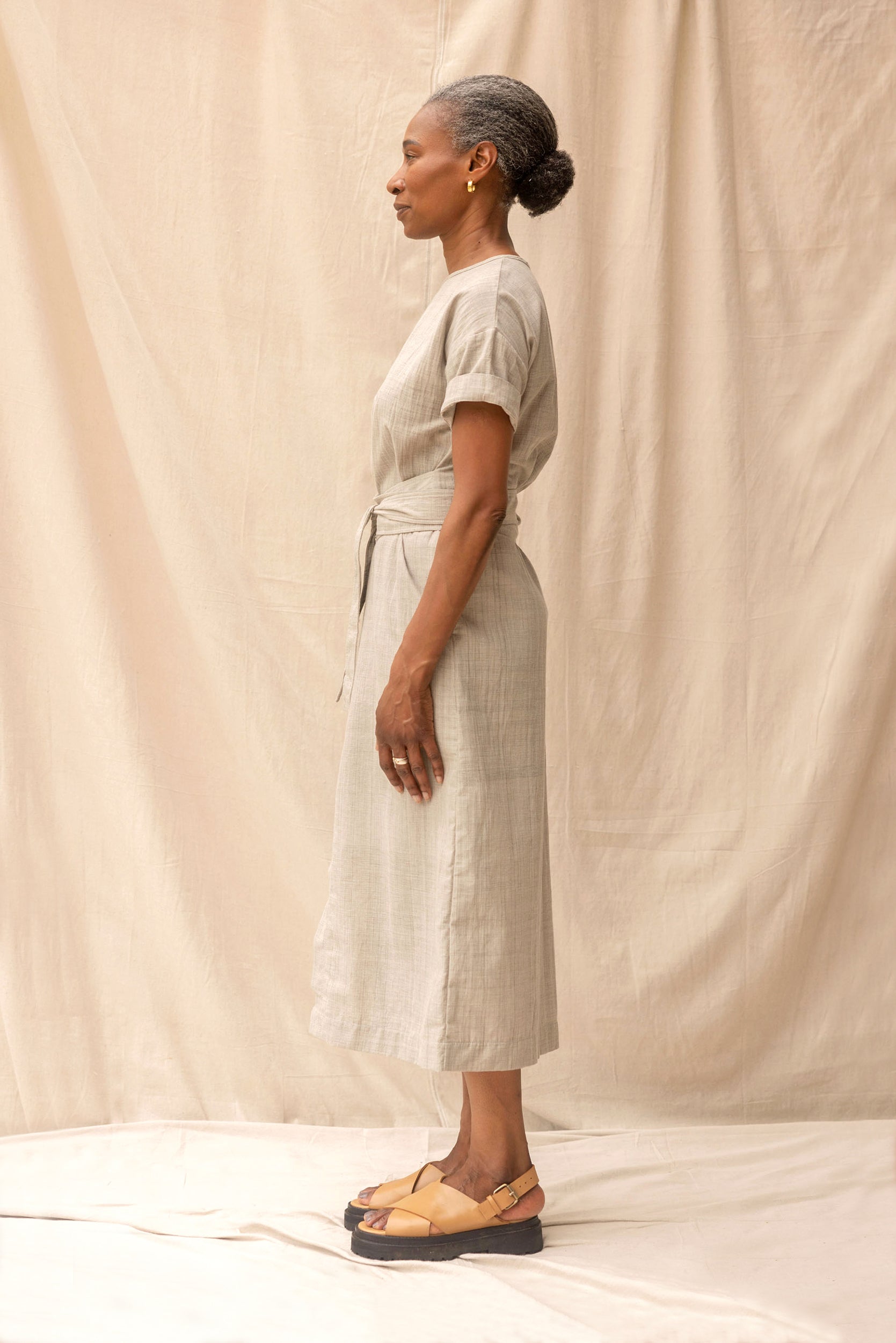 Array Dress | Pebble - ReCreate Clothing