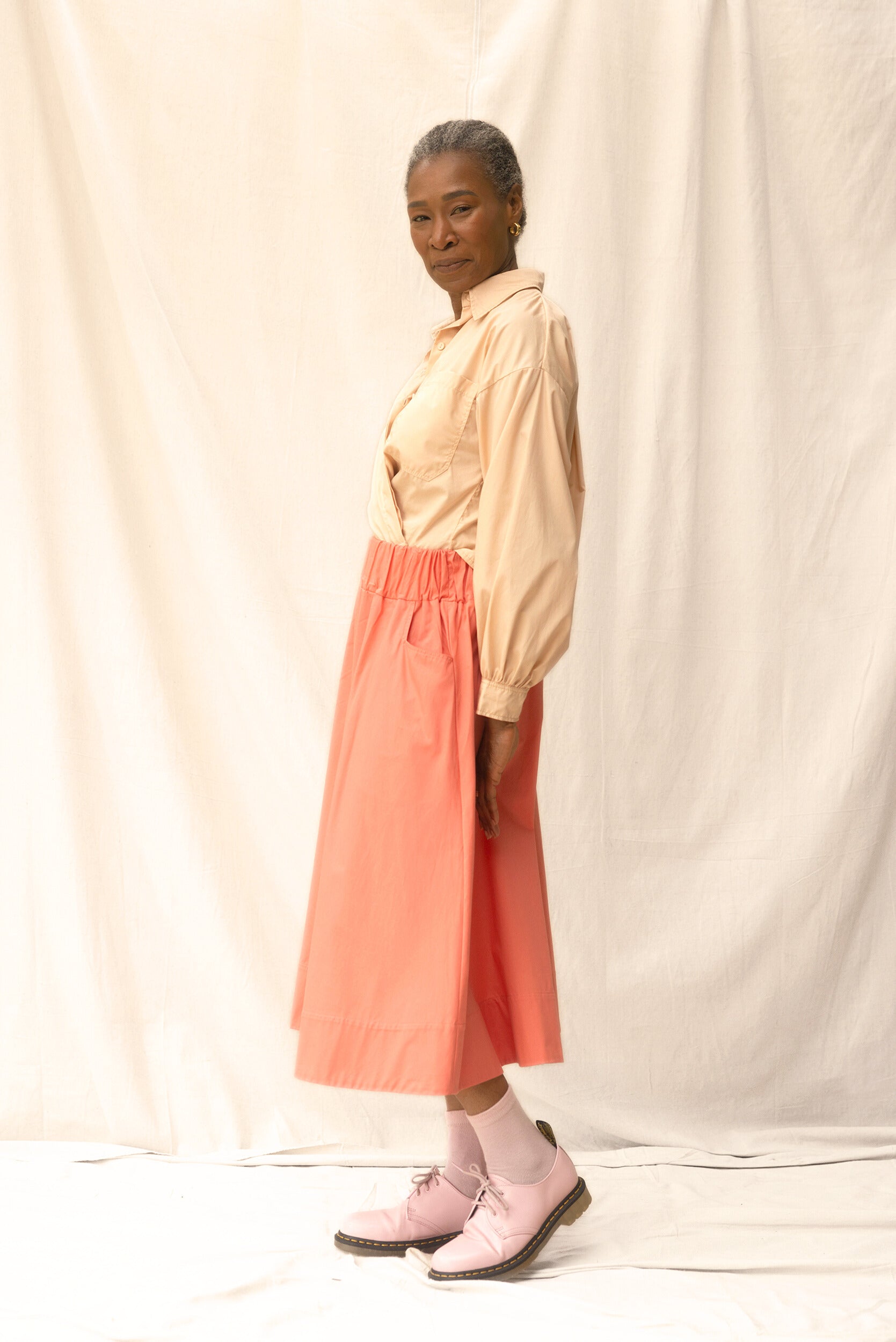Cas Skirt | Watermelon - ReCreate Clothing