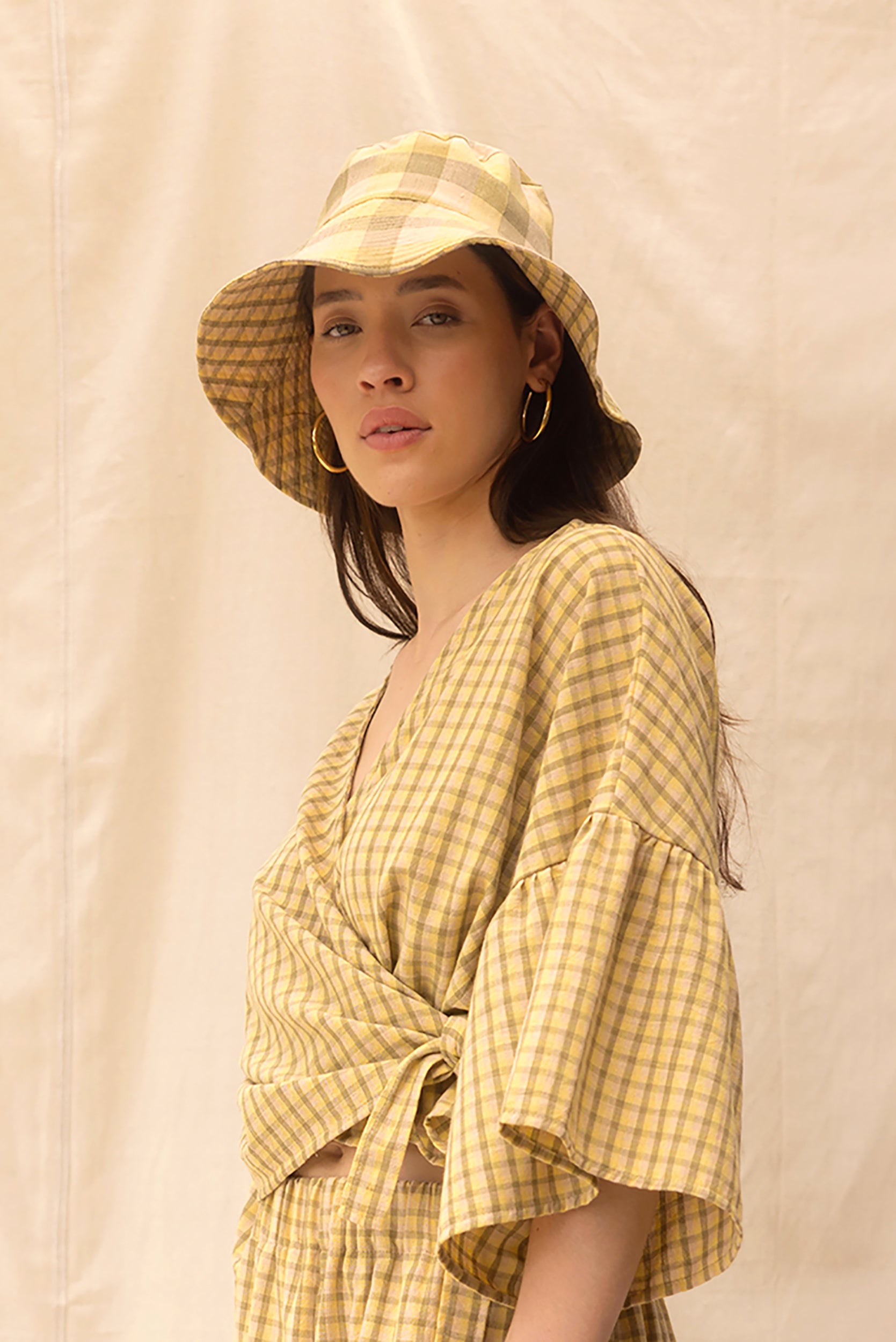 Reversible Hat | Daisy - ReCreate Clothing