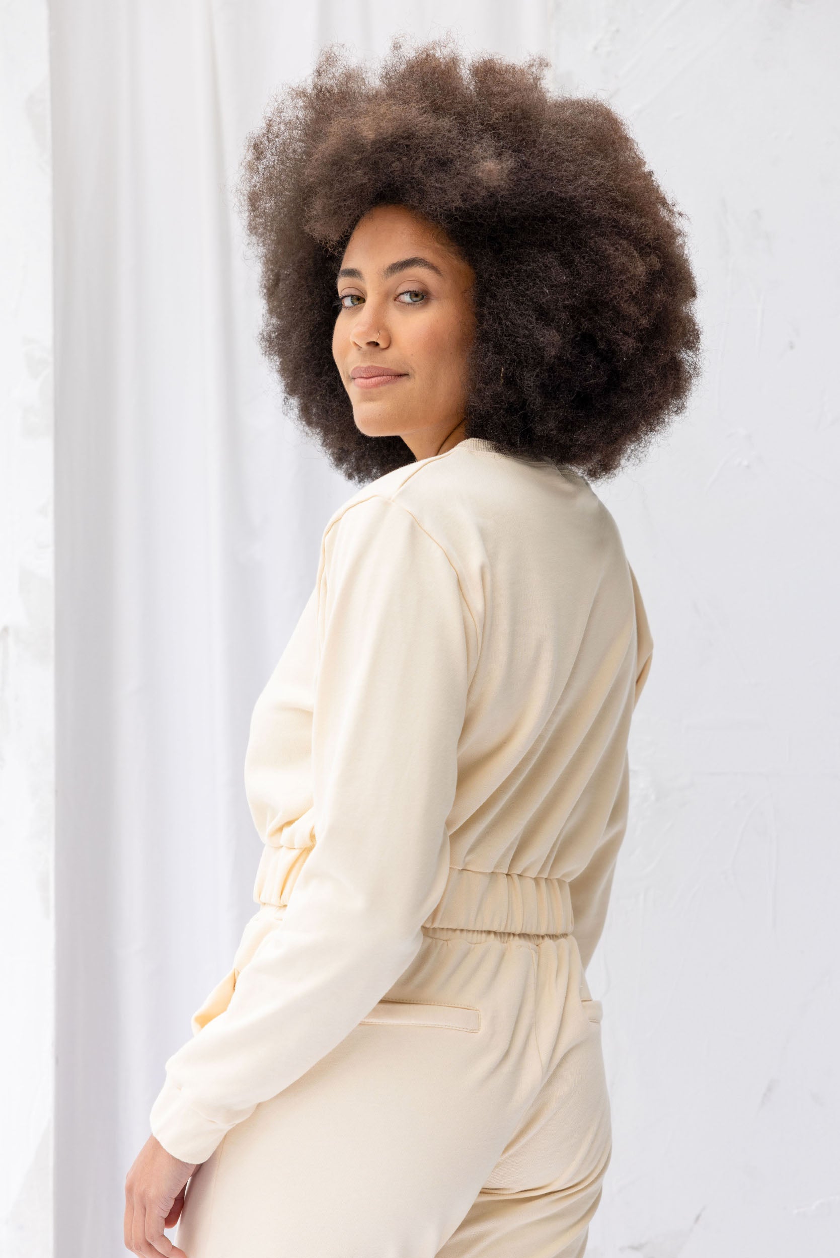 Ivy Sweatshirt | Natural - ReCreate Clothing