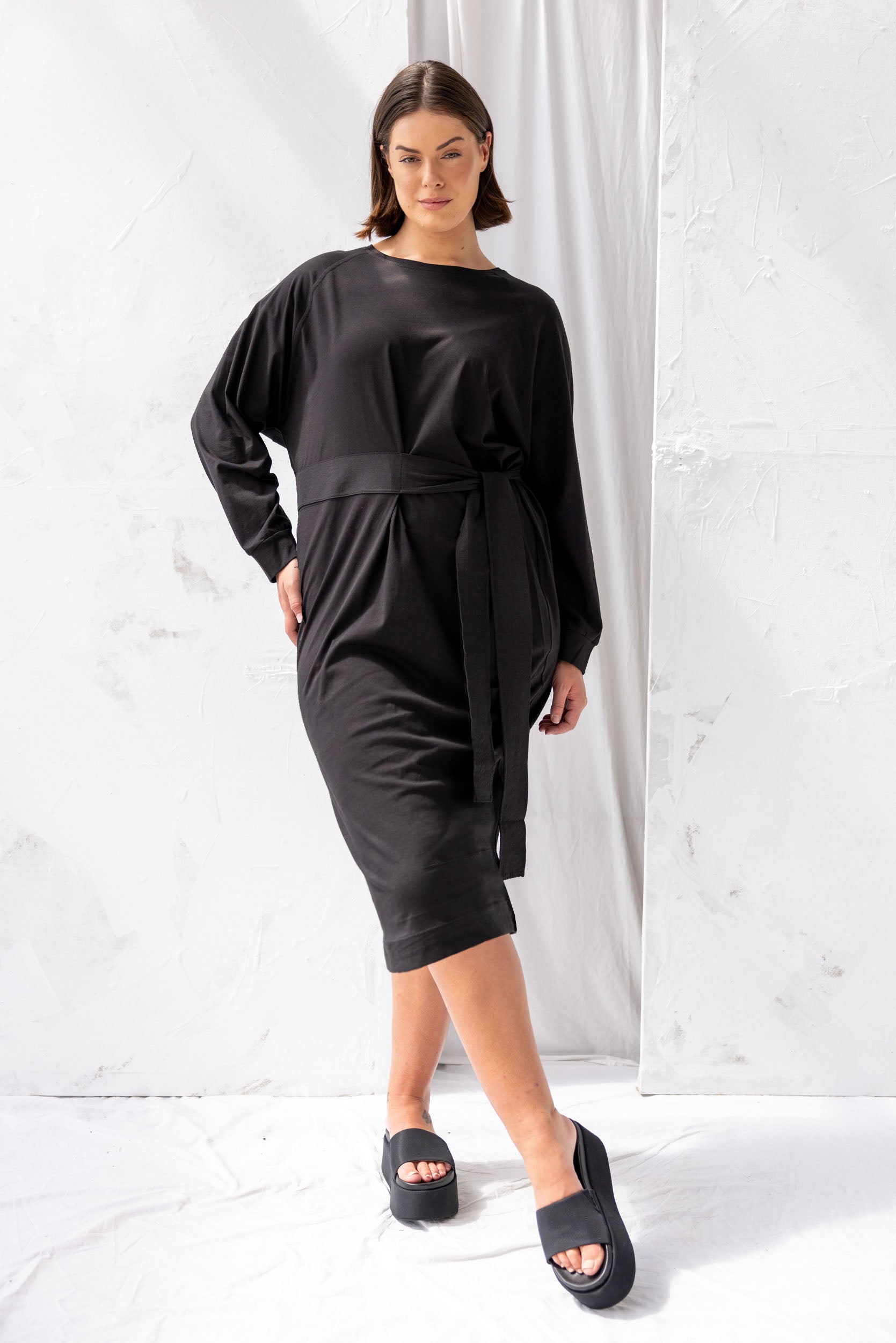 Unbound Dress | Black - ReCreate Clothing