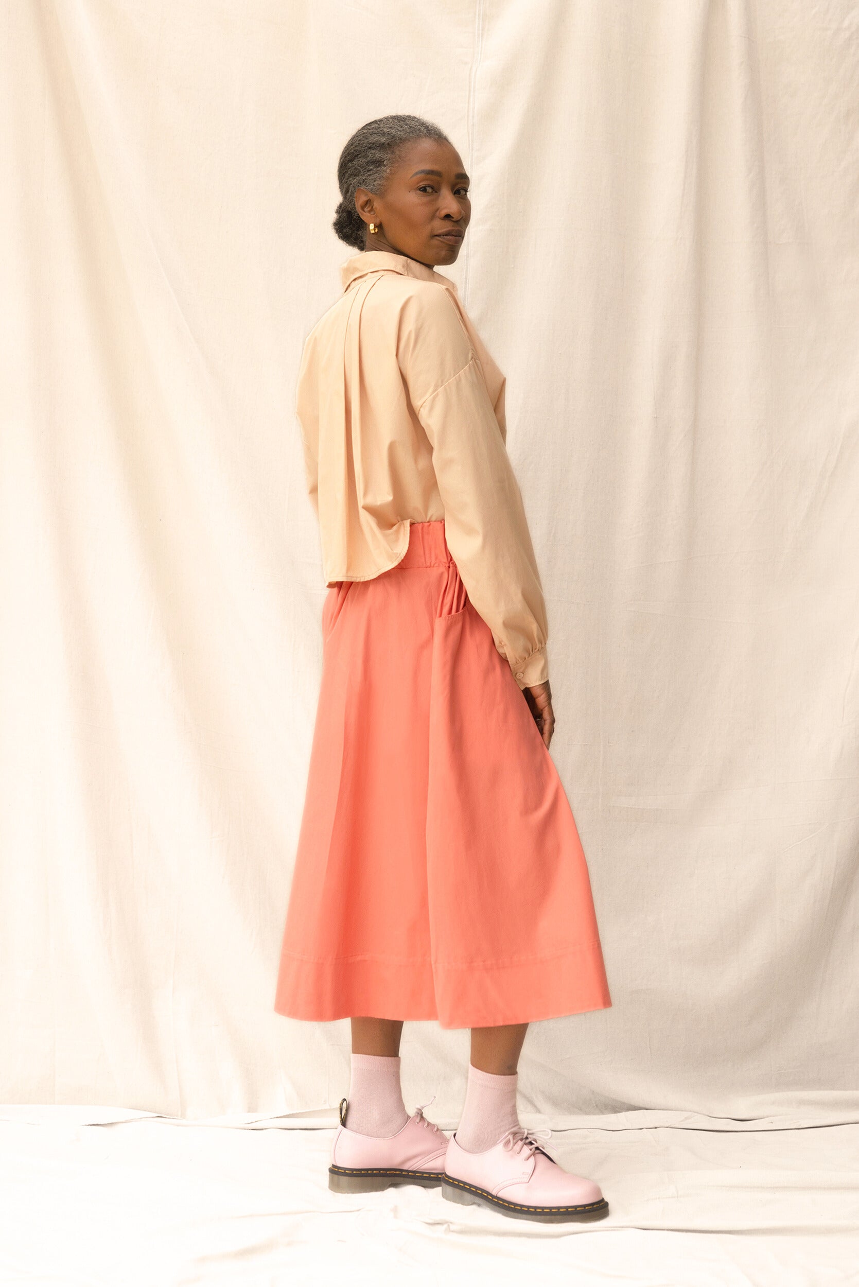Cas Skirt | Watermelon - ReCreate Clothing