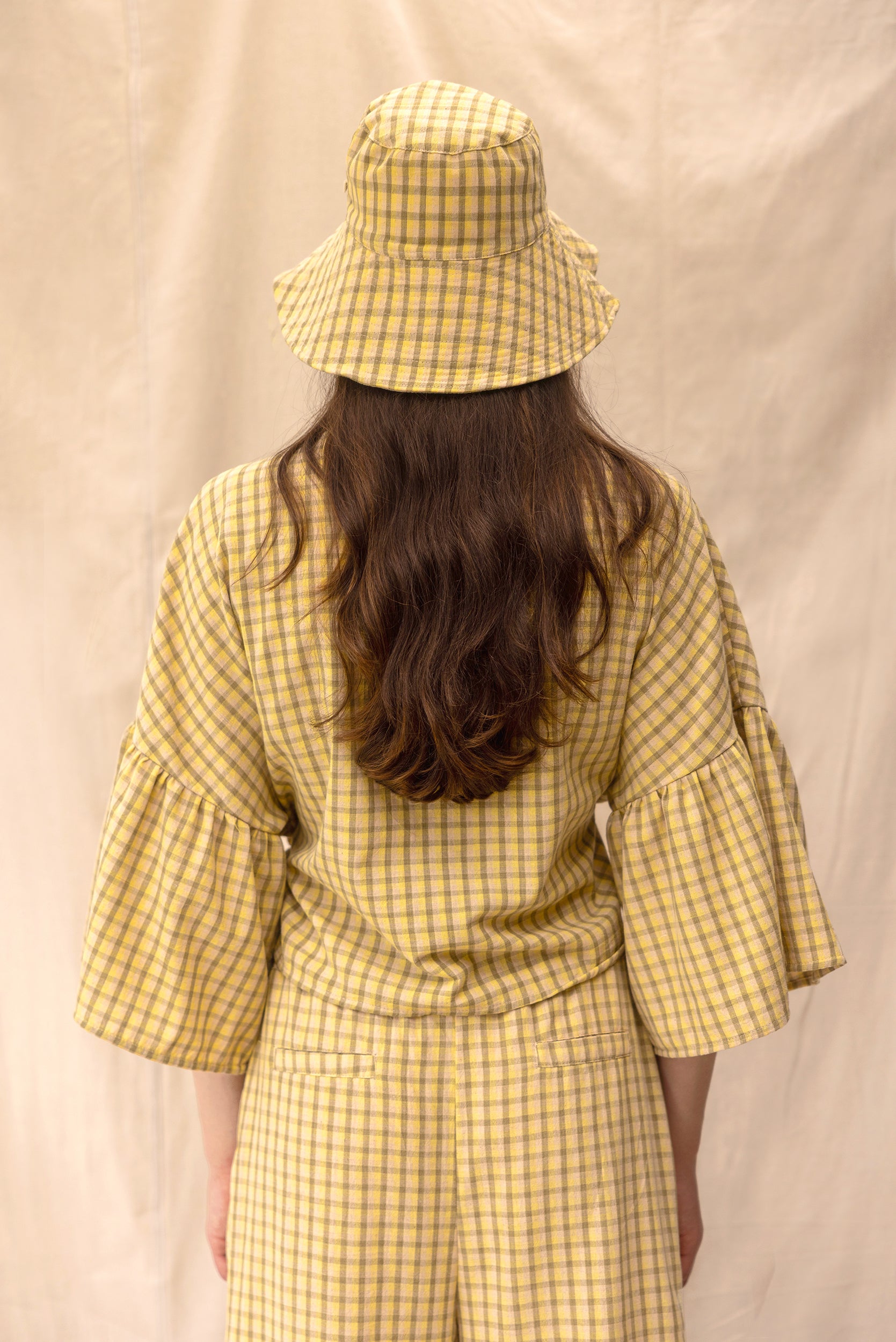 Charlie Top | Daisy Check - ReCreate Clothing