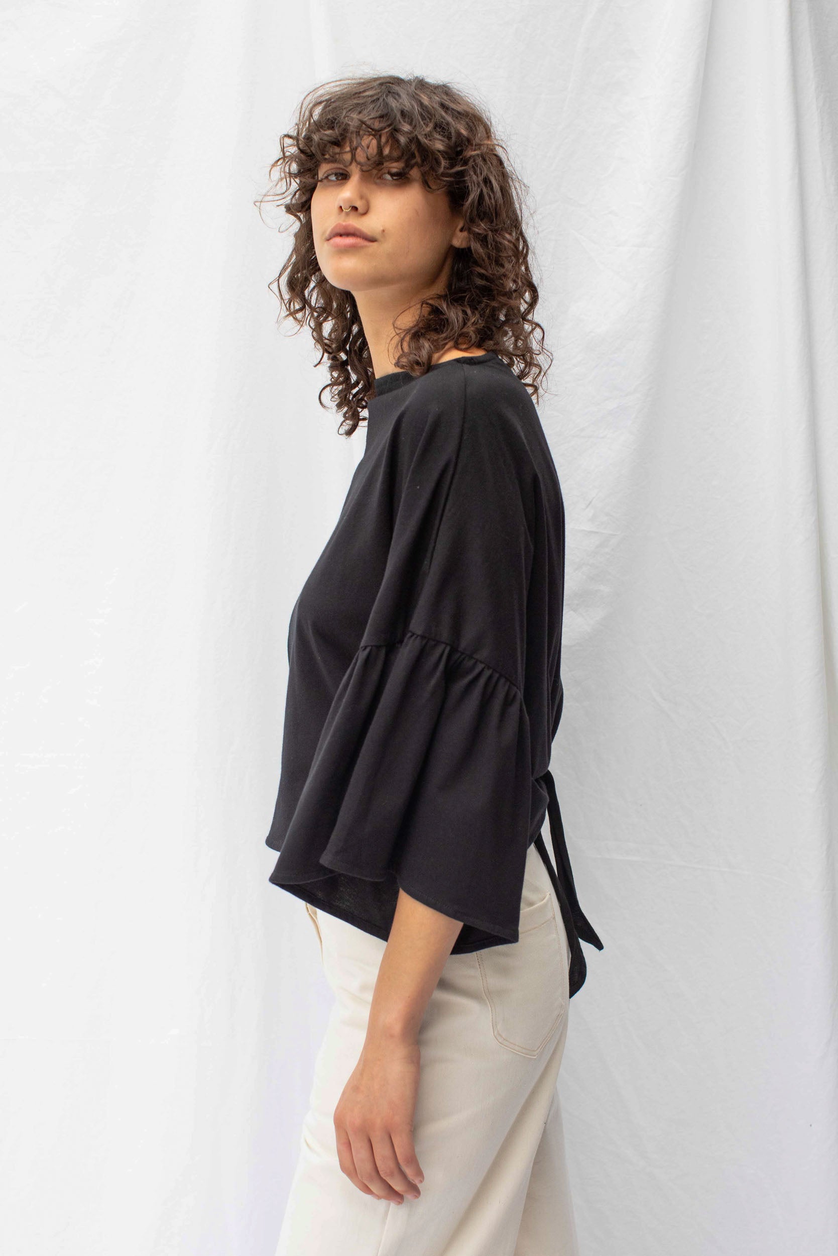 Friday Top | Black - ReCreate Clothing