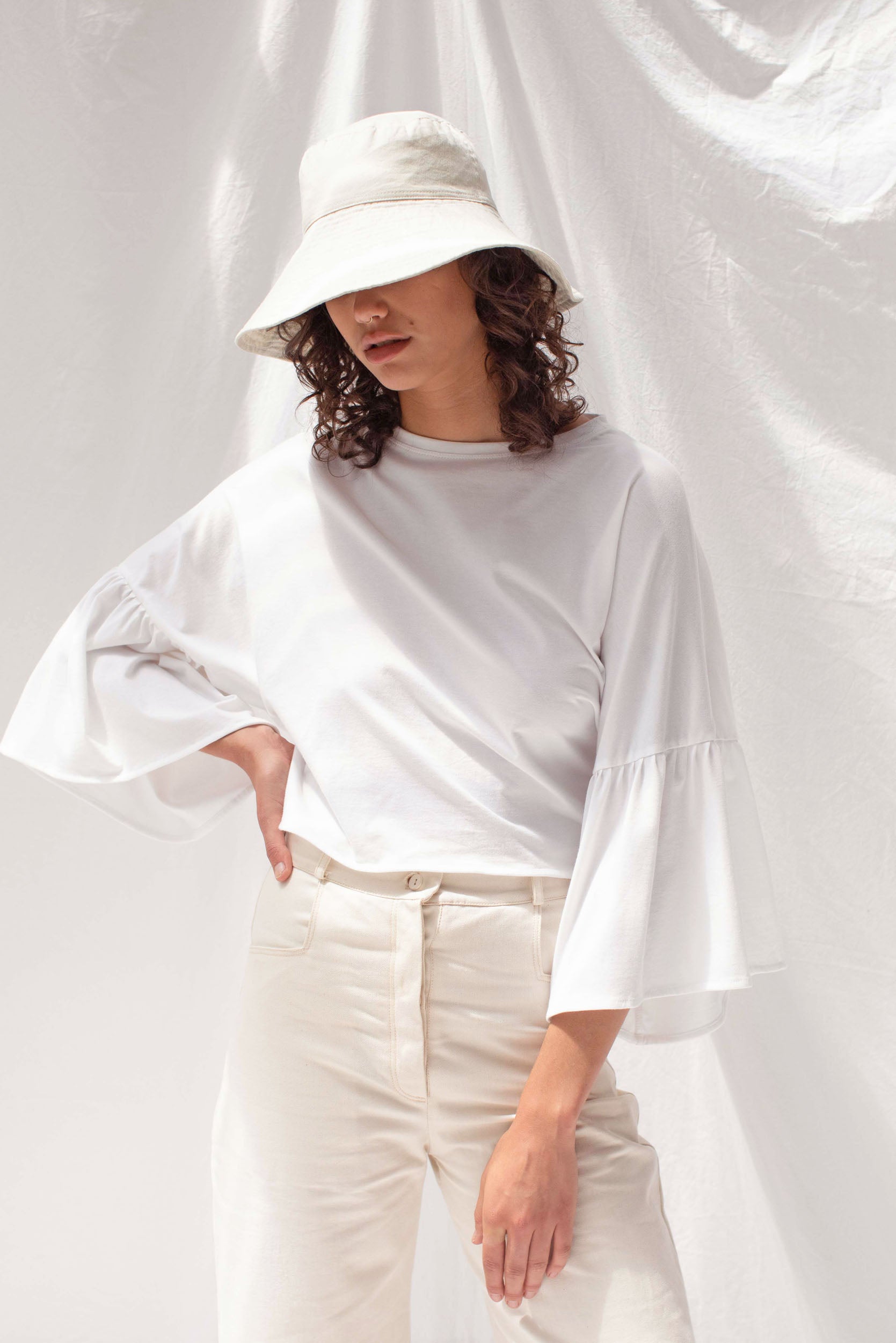 Friday Top | White - ReCreate Clothing