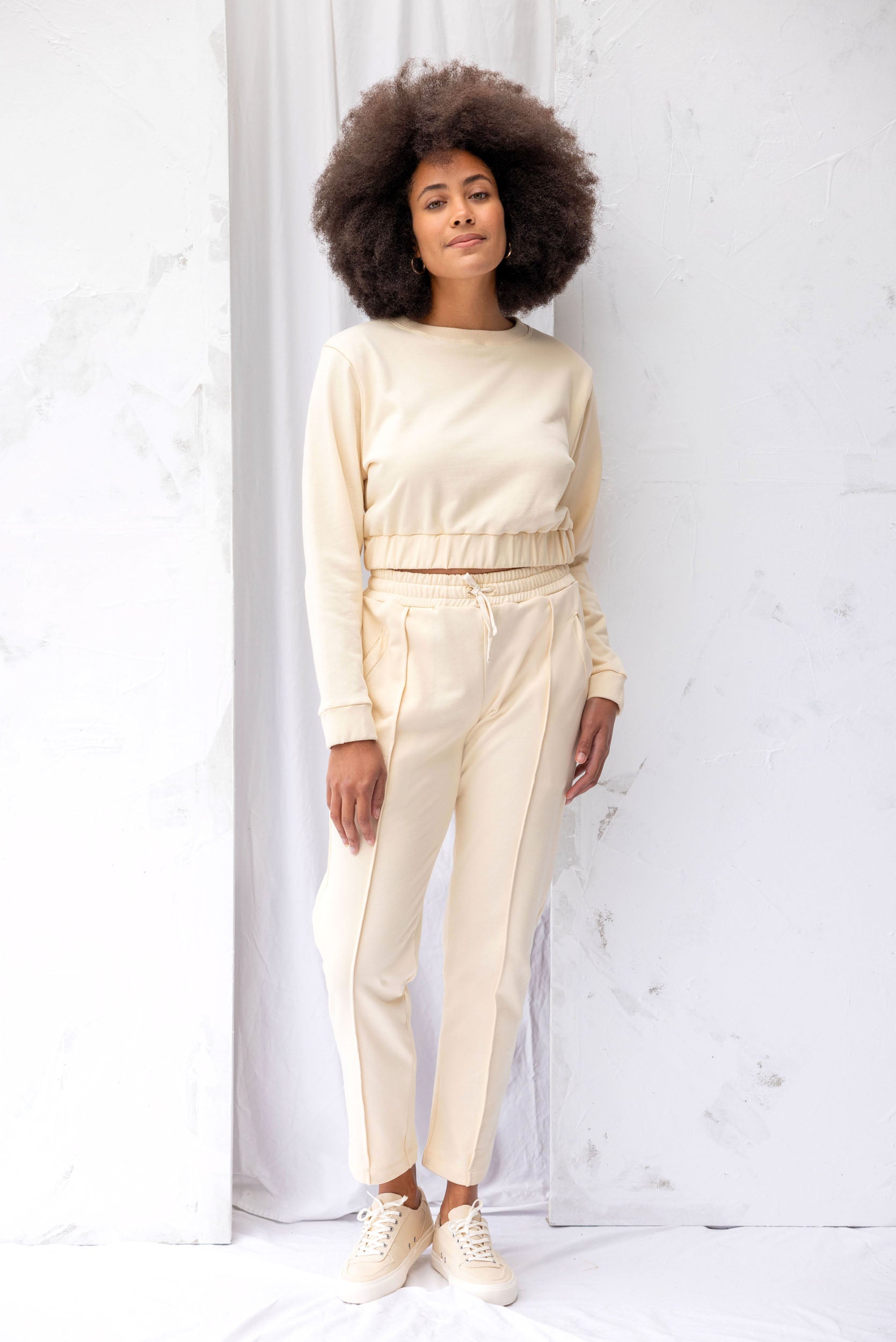 Ivy Sweatshirt | Natural - ReCreate Clothing