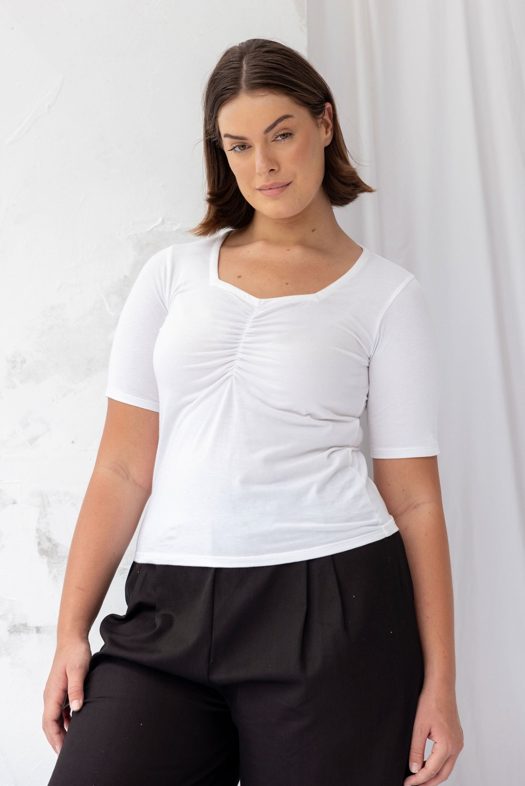 Friendship Top | White - ReCreate Clothing