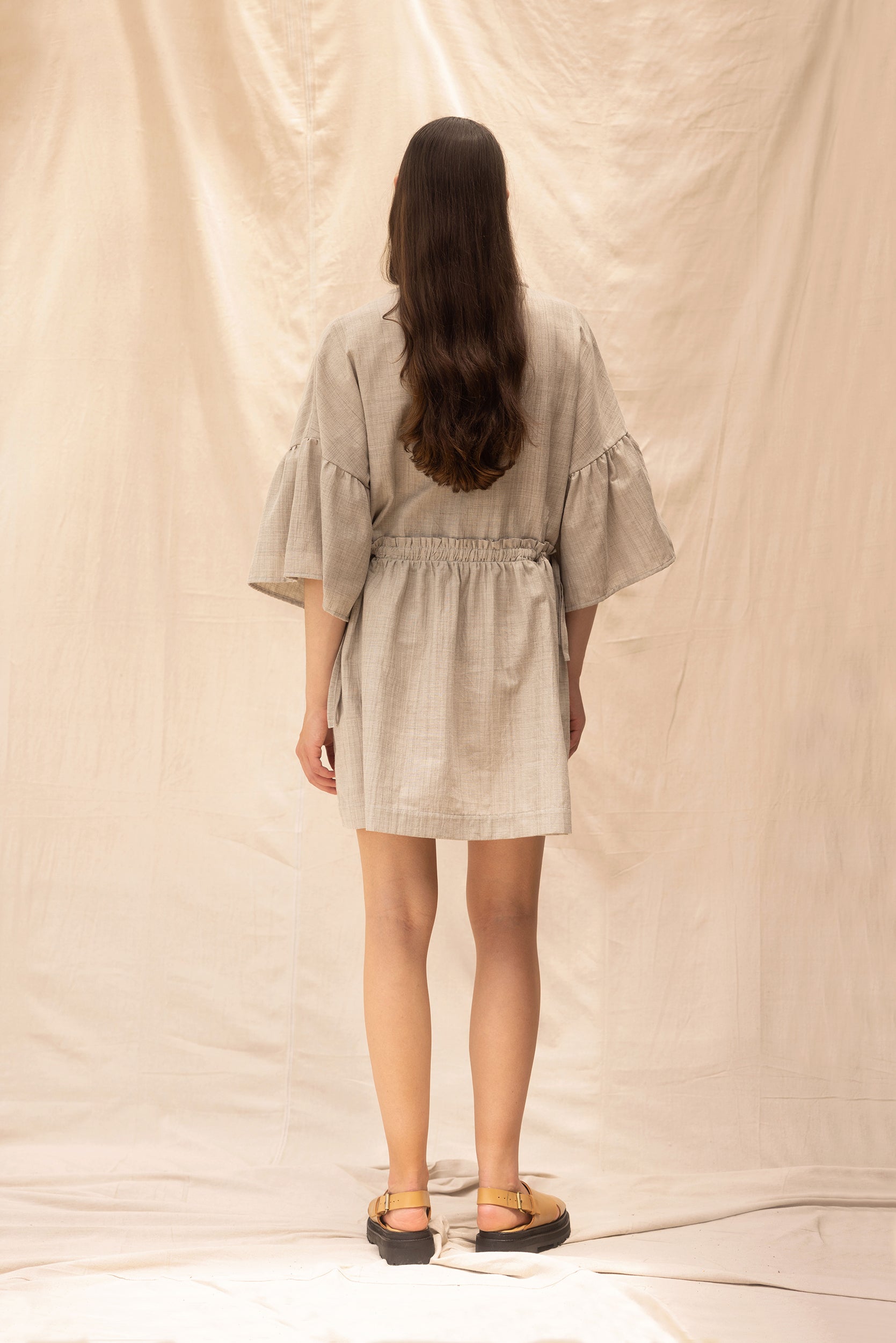 Field Dress | Pebble - ReCreate Clothing