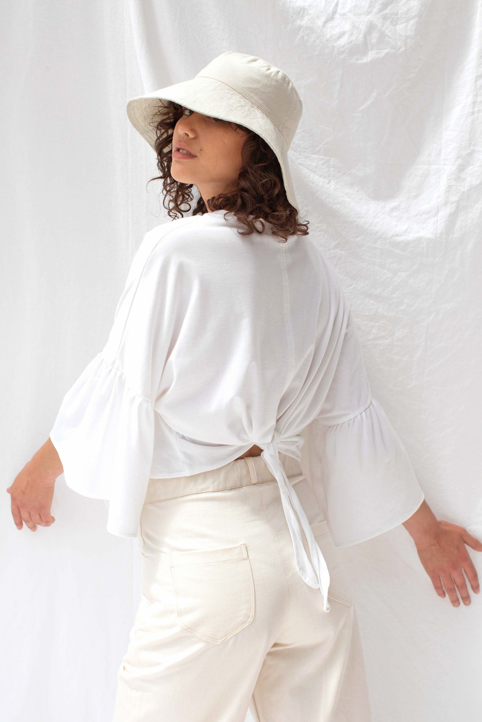 Friday Top | White - ReCreate Clothing