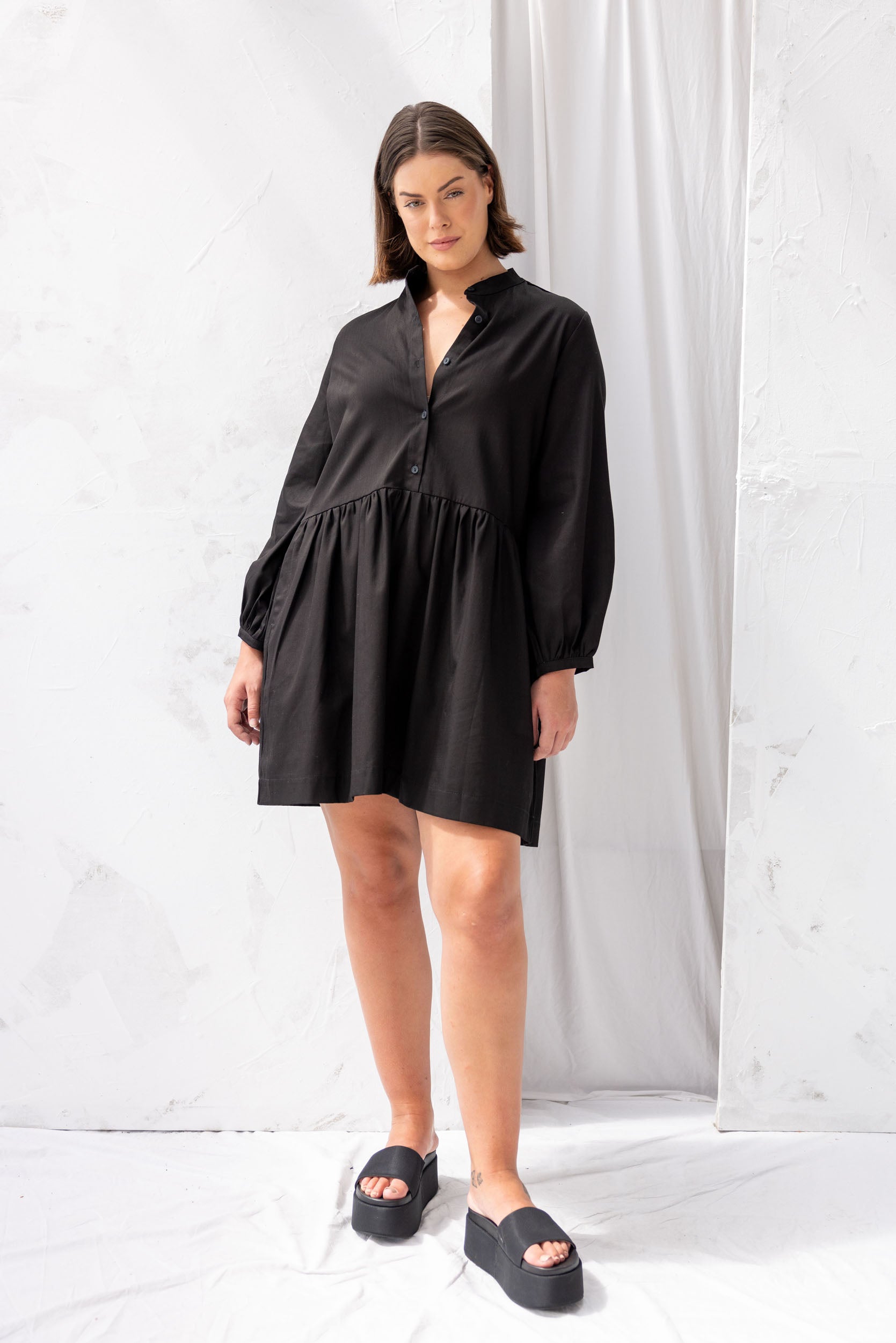 Industry Dress | Black - ReCreate Clothing
