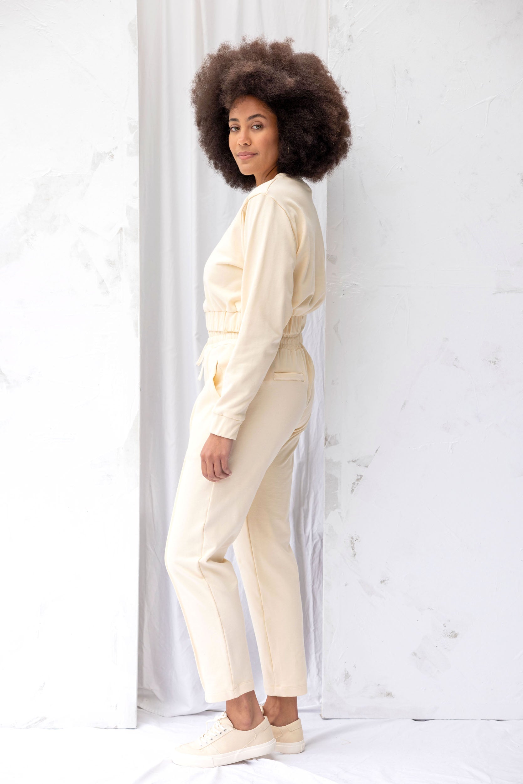 Ivy Sweatshirt | Natural - ReCreate Clothing