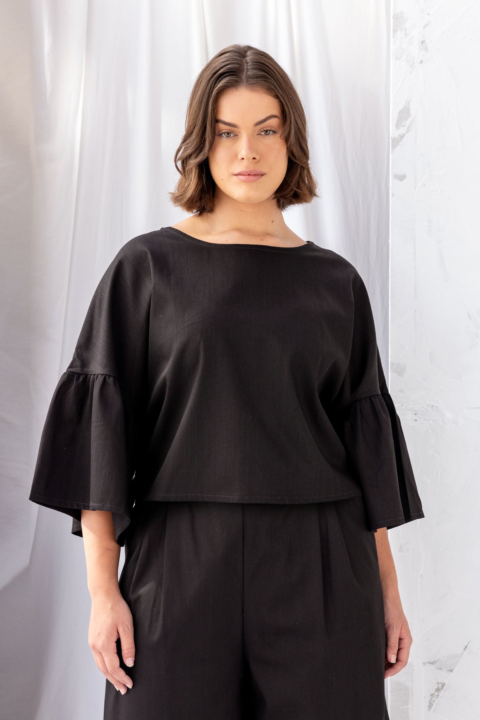 Friday Denim Top | Black - ReCreate Clothing