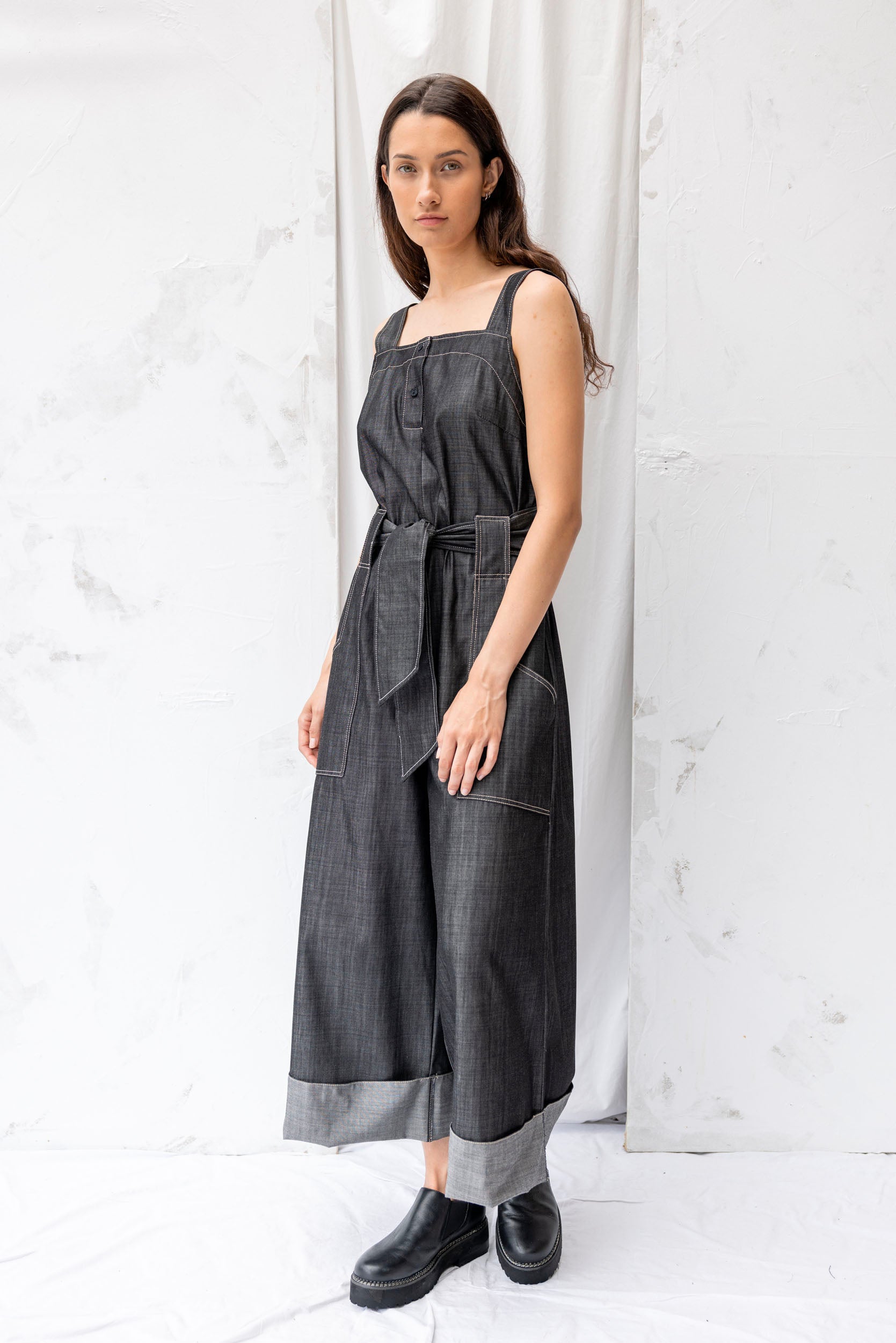 Goldie Jumpsuit | Midnight