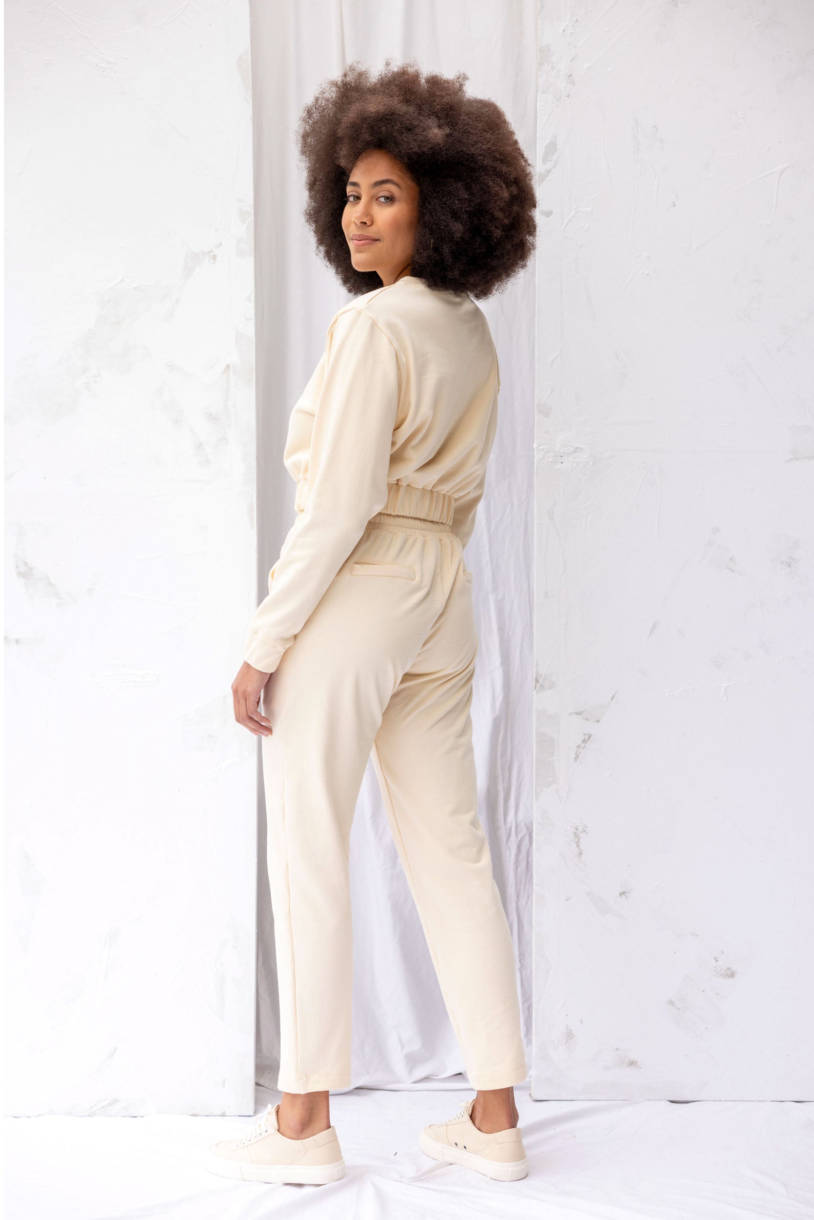 Ivy Sweatshirt | Natural - ReCreate Clothing