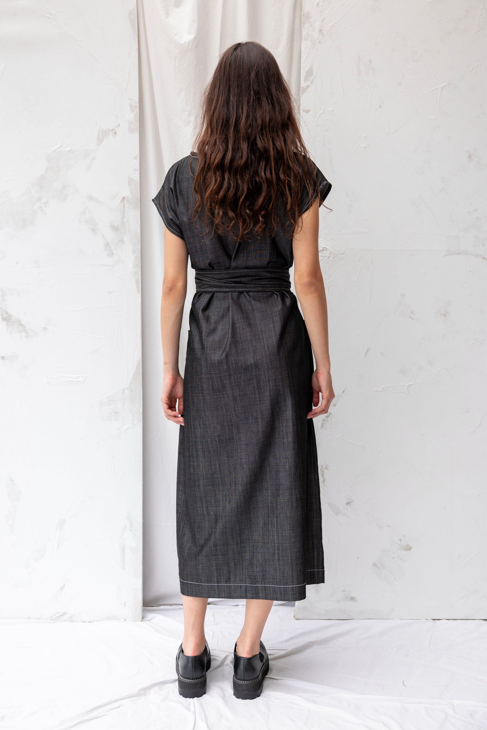 Stella Denim Dress | Midnight