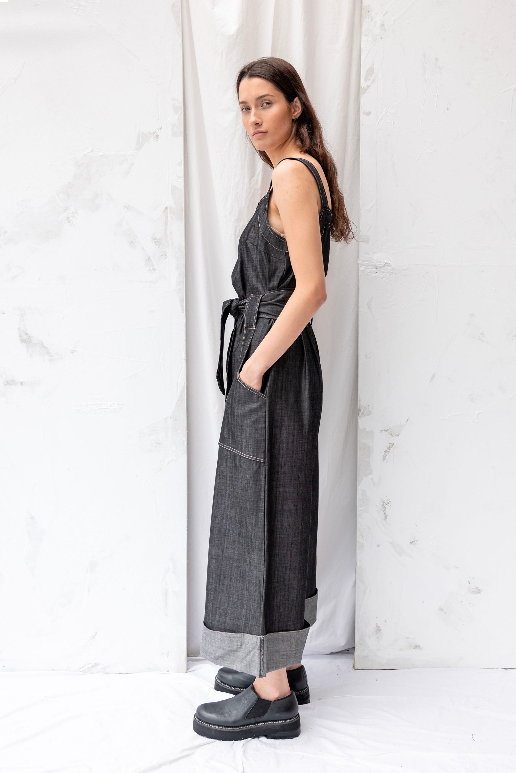 Goldie Jumpsuit | Midnight