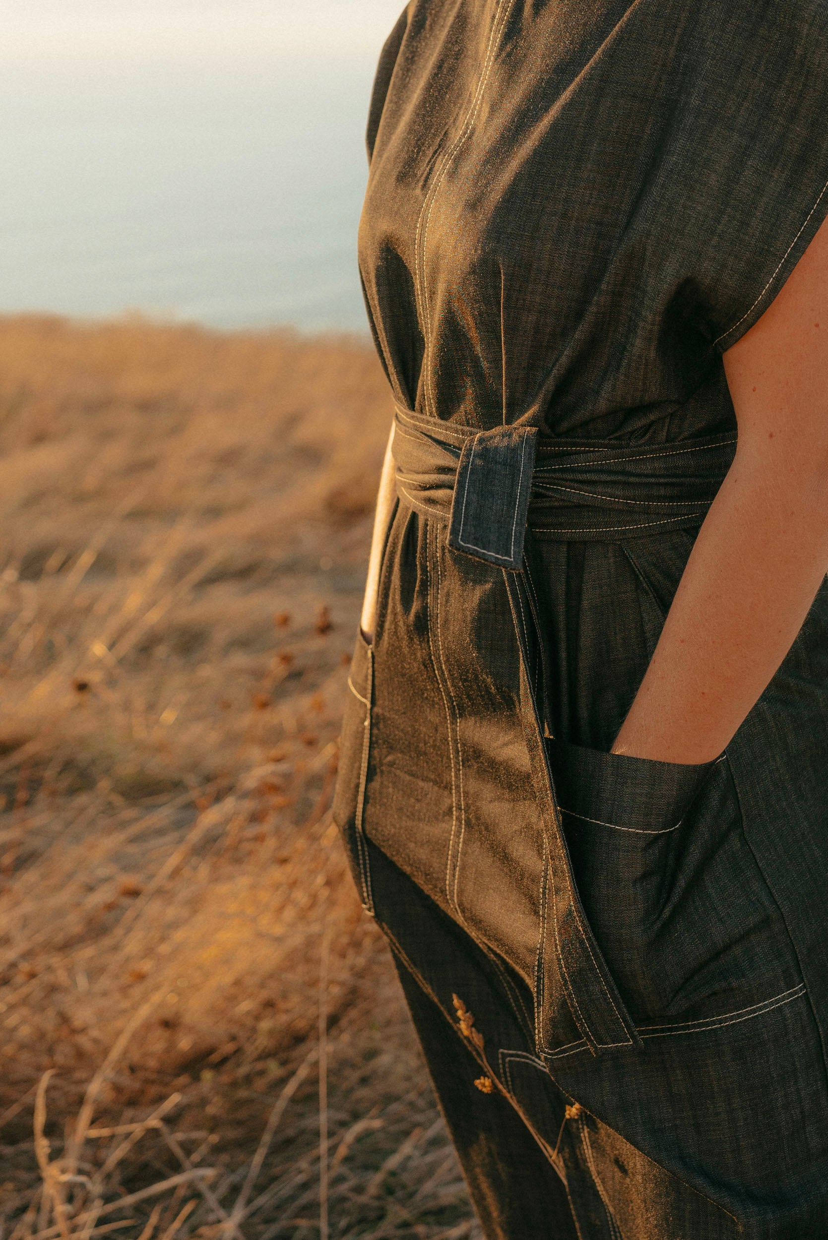 Stella Denim Dress | Midnight