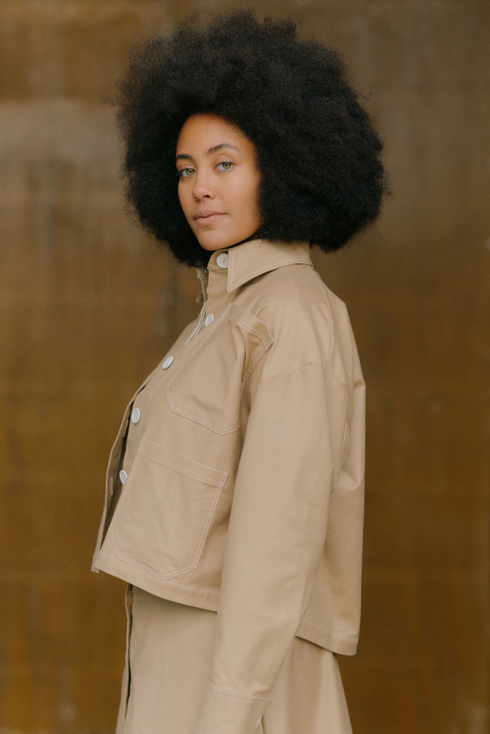 Boston Jacket | Tan - ReCreate Clothing