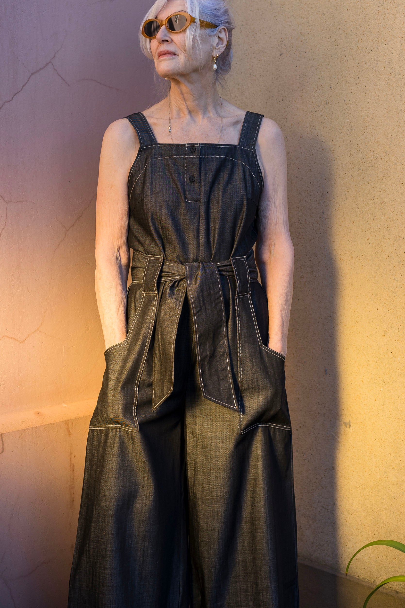 Goldie Jumpsuit | Midnight