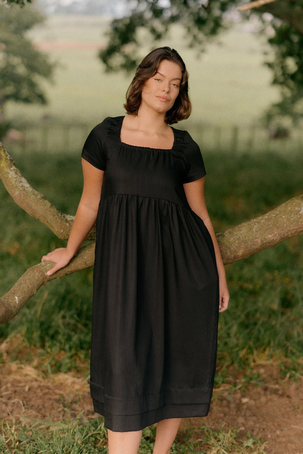 Amelie Dress | Black - ReCreate Clothing