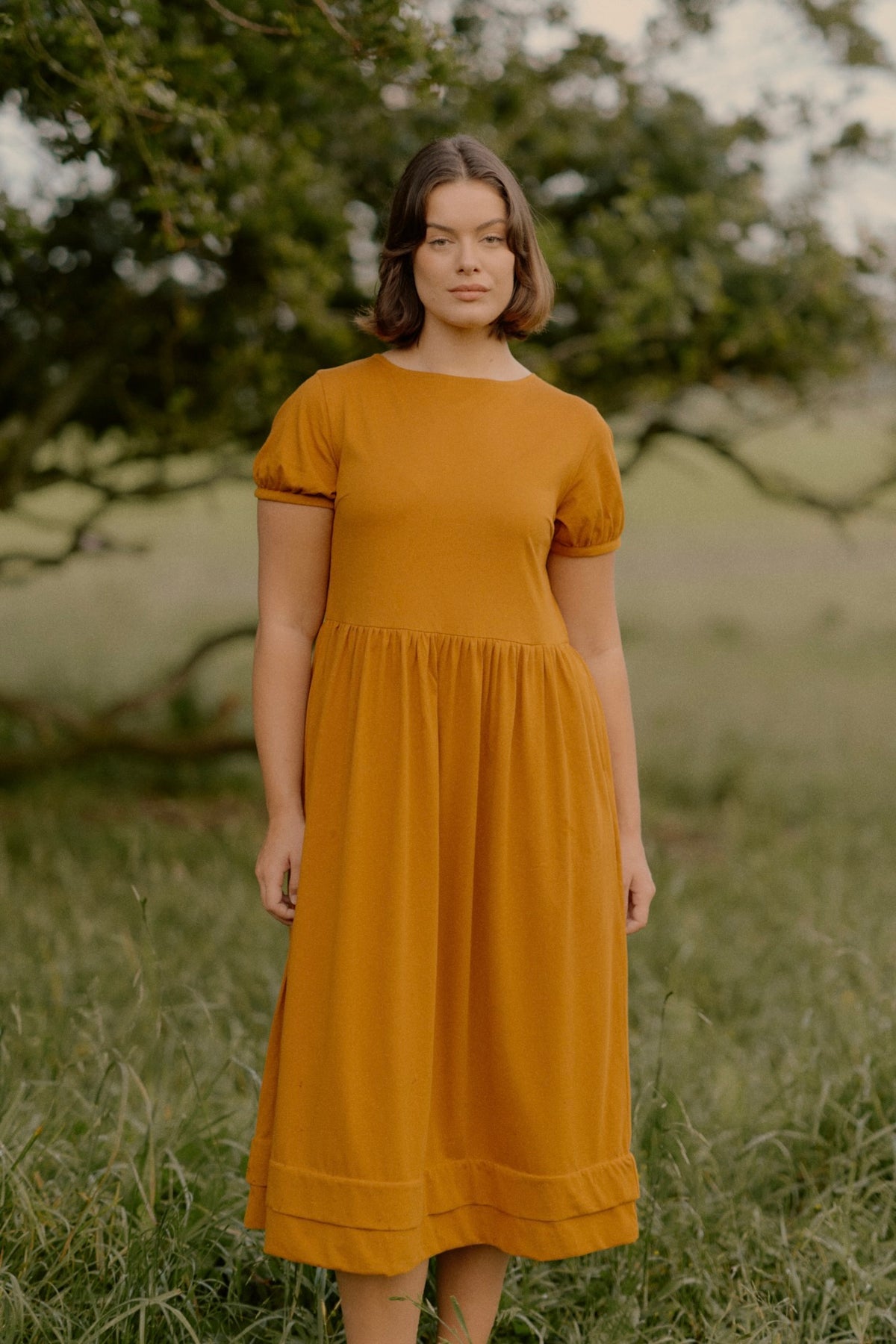 River Dress | Rust - ReCreate Clothing