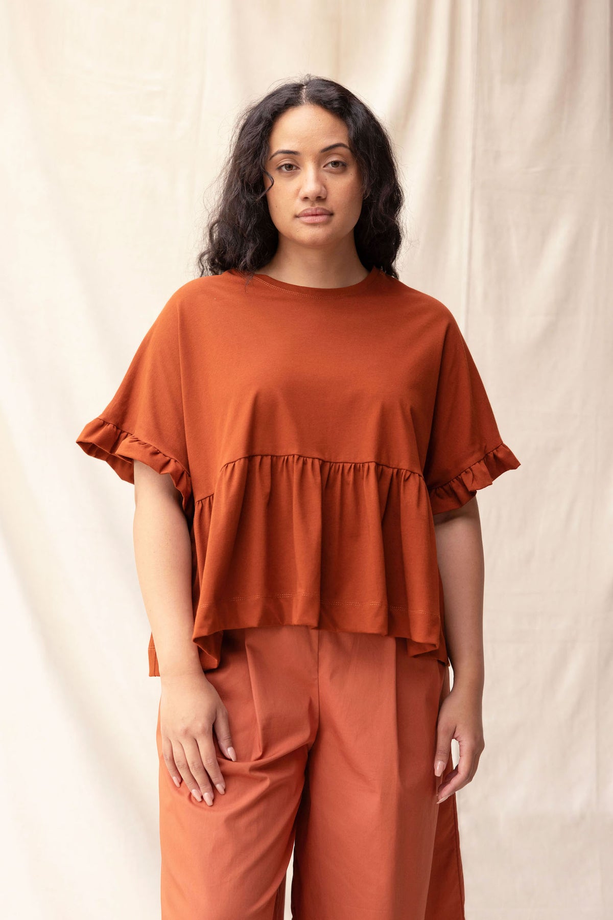 Cascade Top | Chestnut - ReCreate Clothing