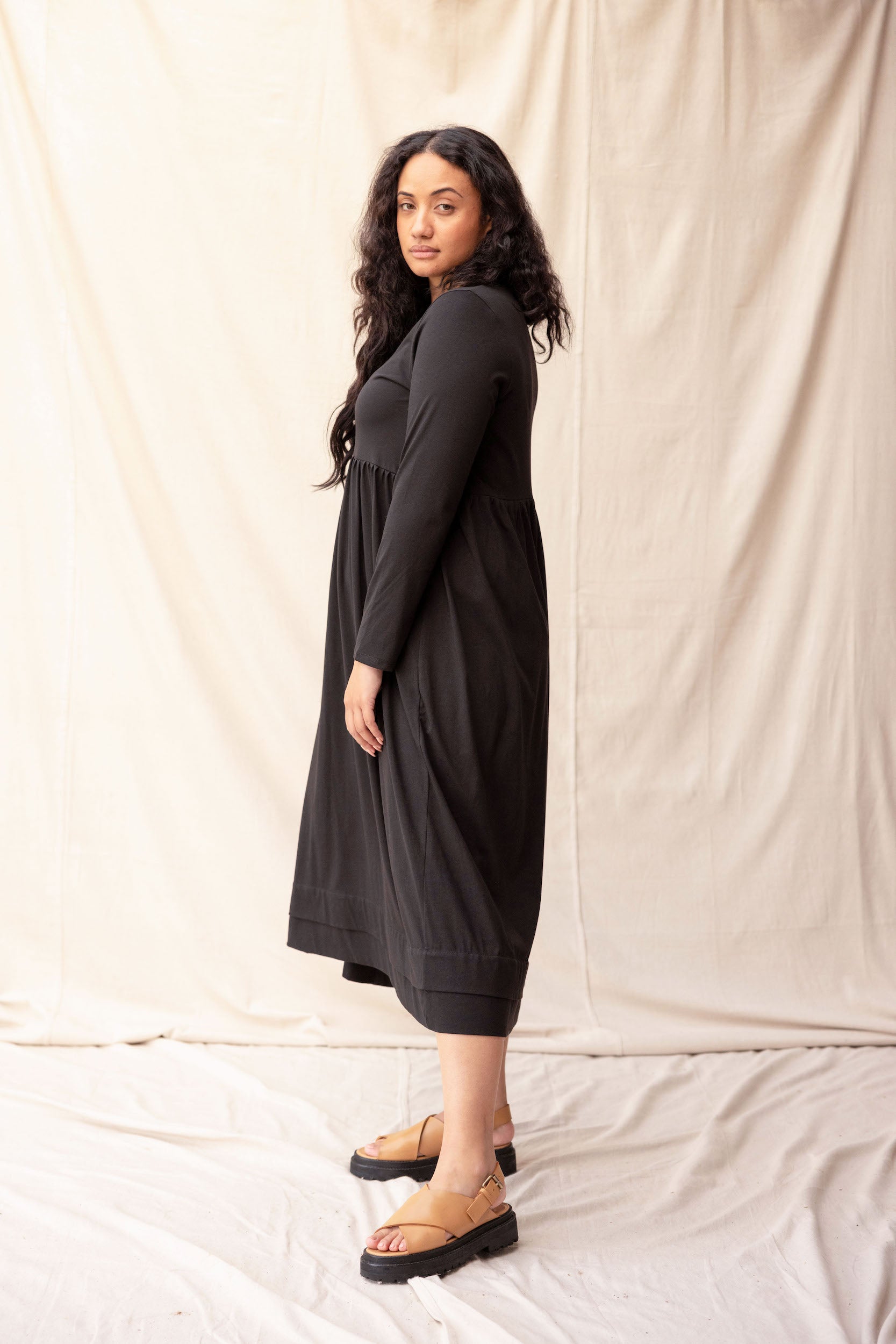 Fennel Dress | Black - ReCreate Clothing