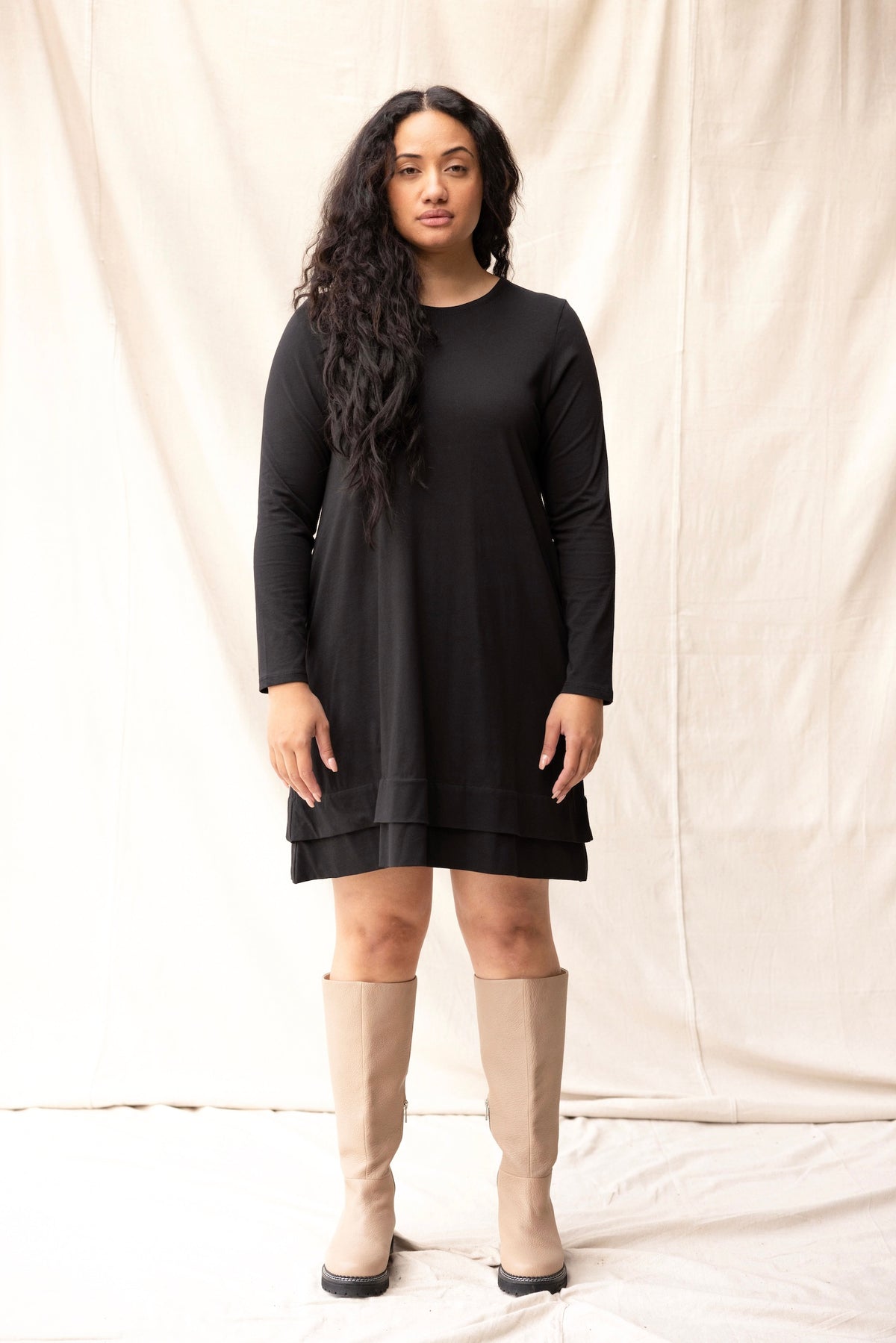 Fig Dress | Black - ReCreate Clothing
