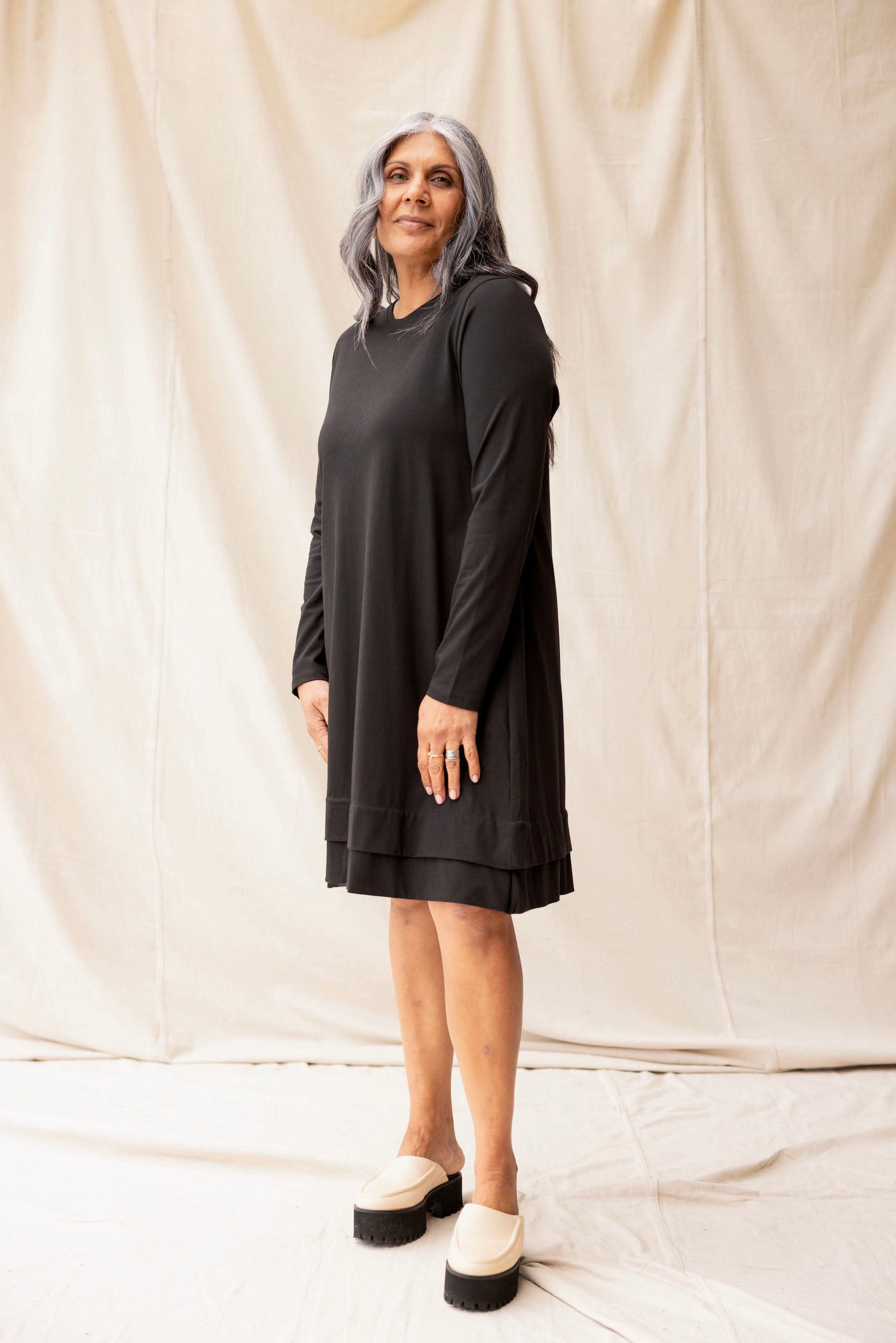 Fig Dress | Black - ReCreate Clothing