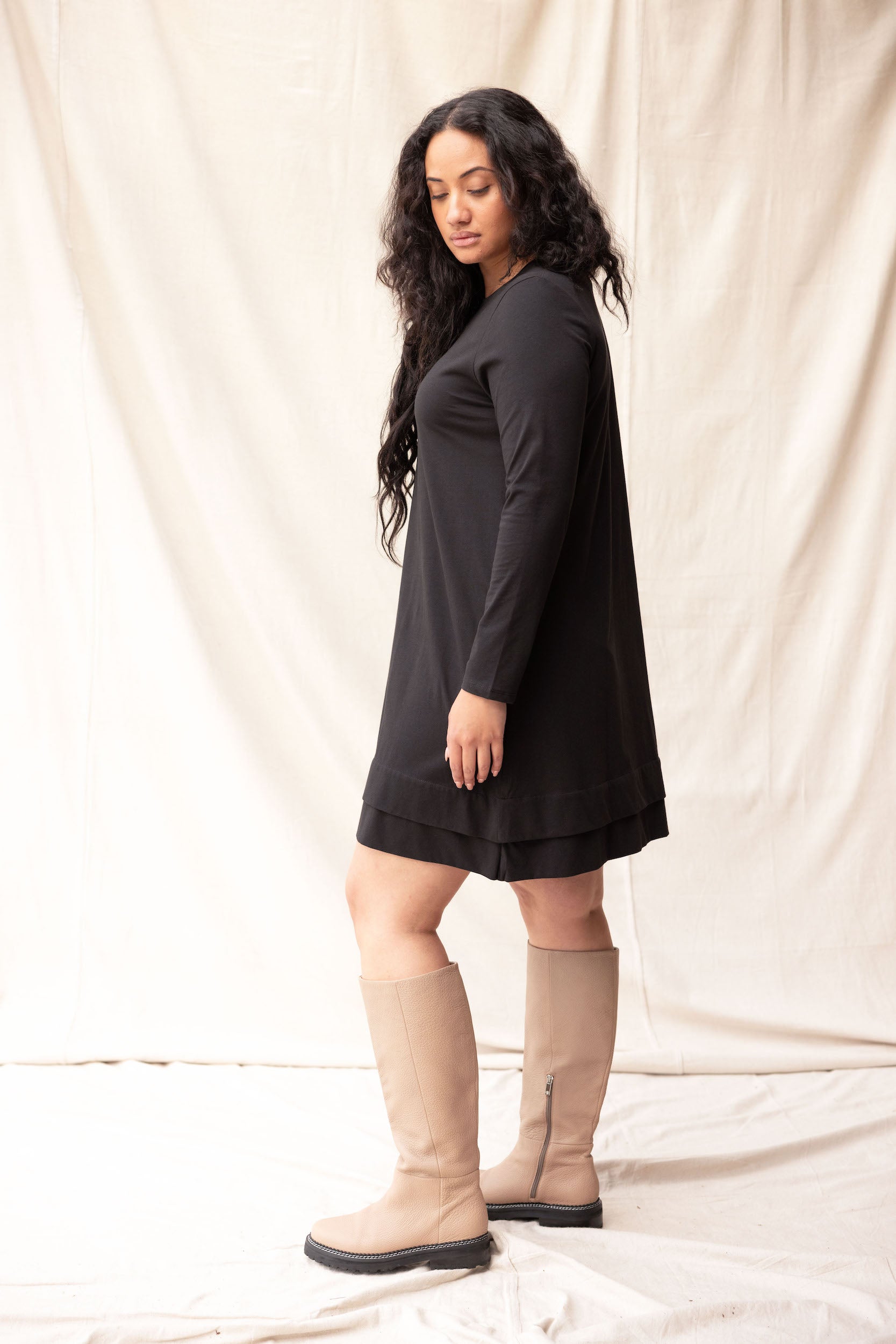 Fig Dress | Black - ReCreate Clothing