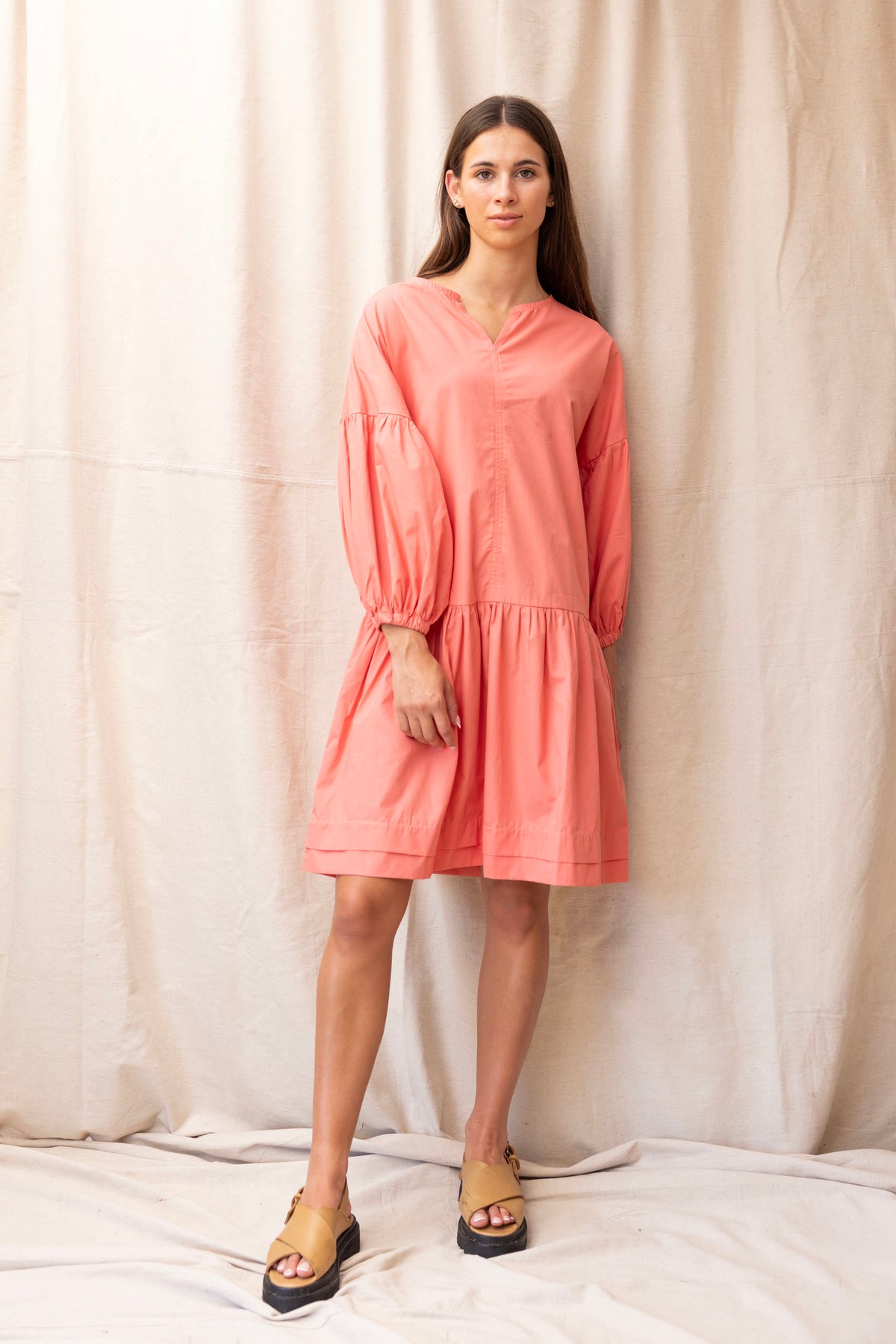 Hart Dress | Watermelon - ReCreate Clothing