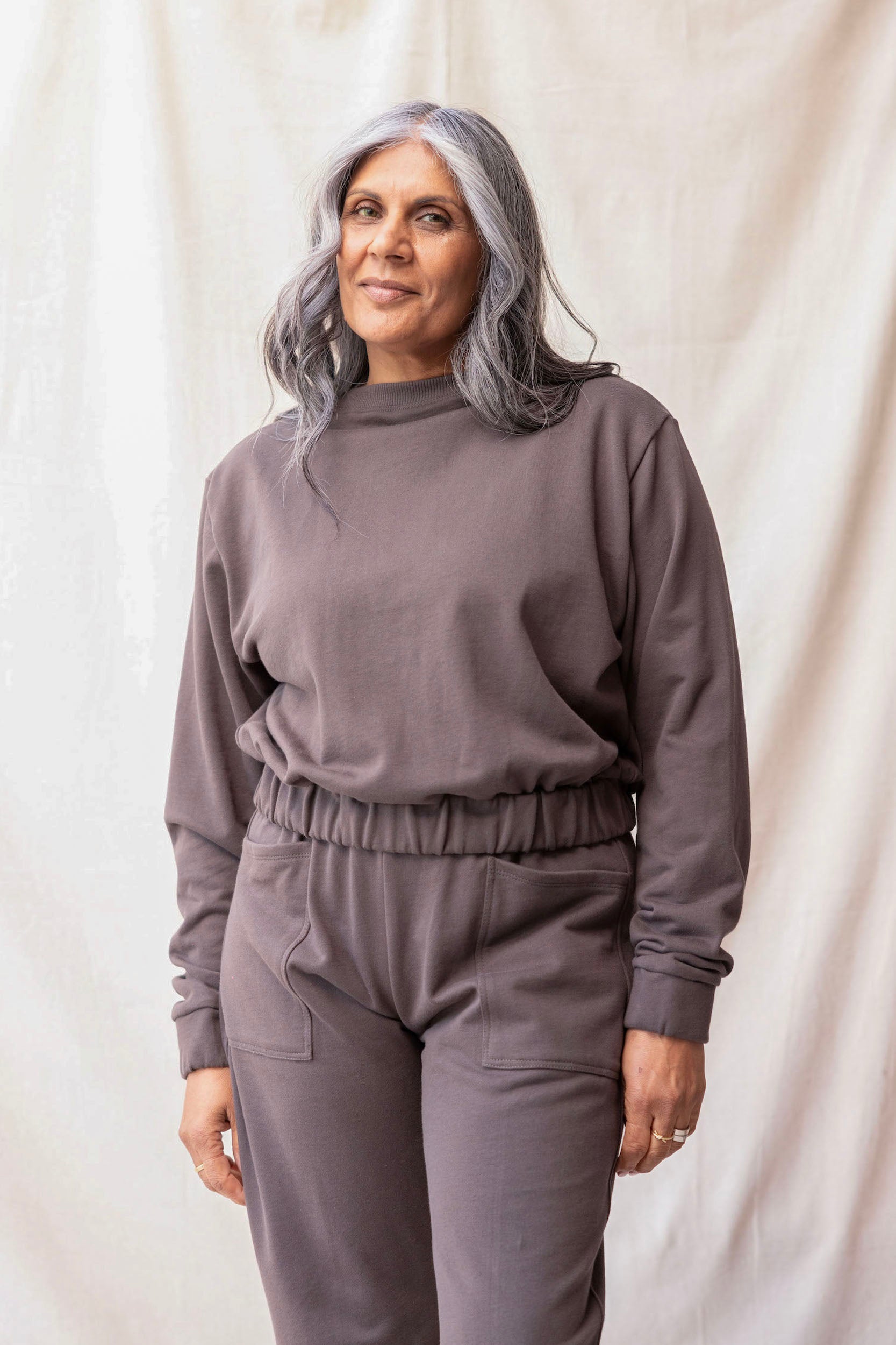 Ivy Sweatshirt | Charcoal - ReCreate Clothing