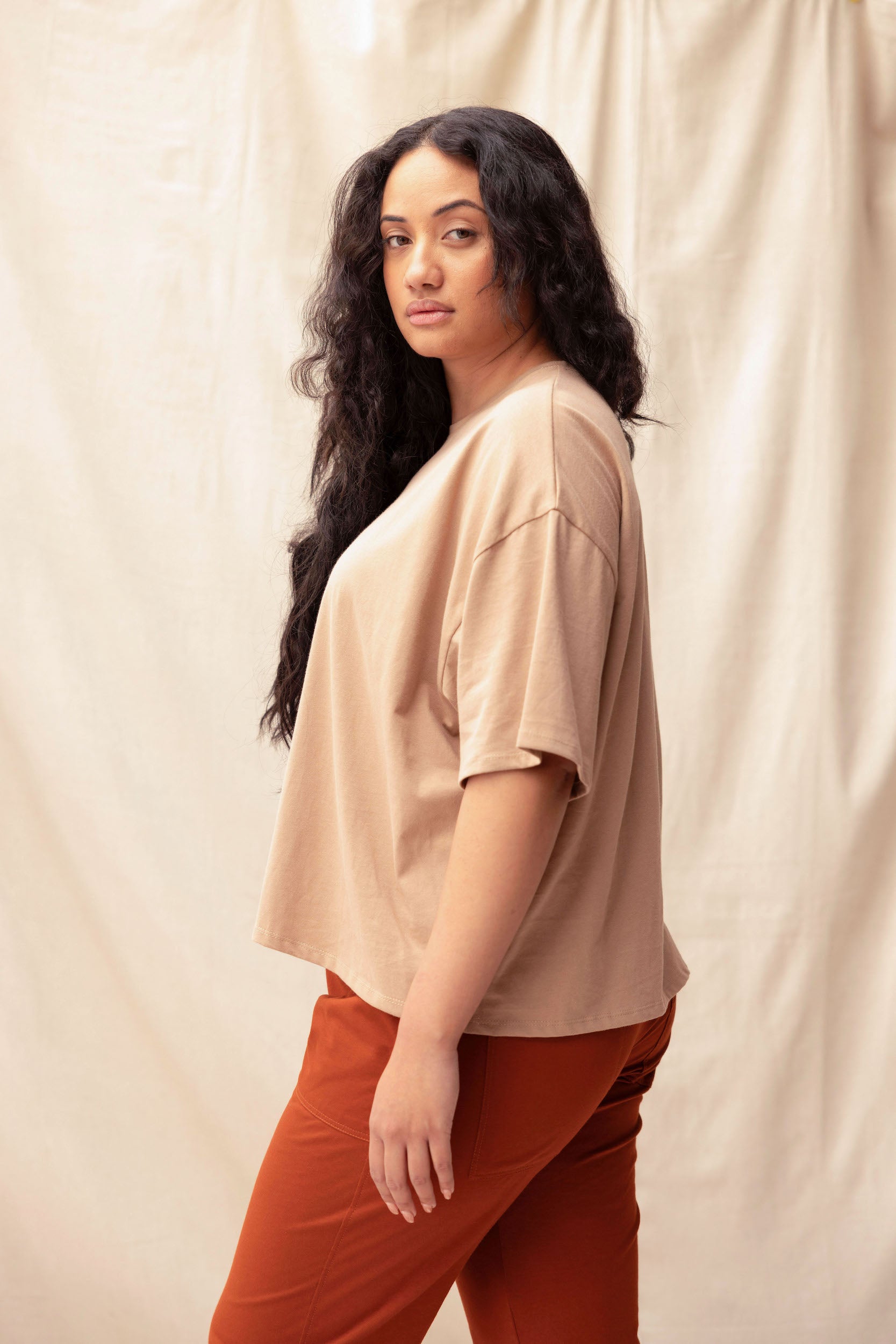 Joy Tee | Clay - ReCreate Clothing