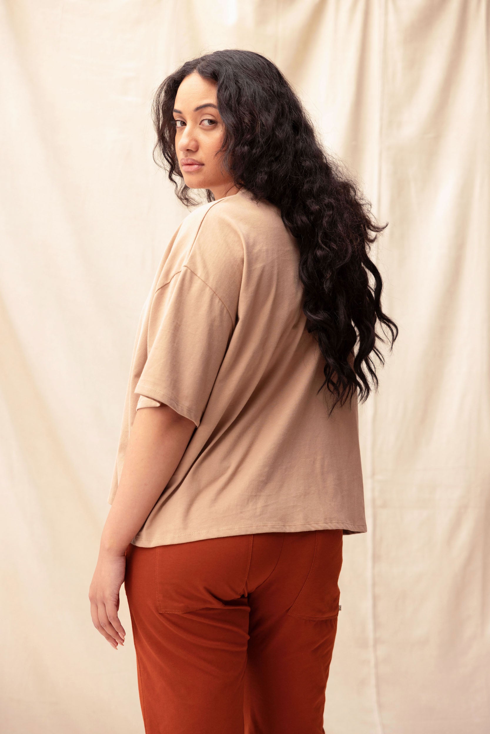 Joy Tee | Clay - ReCreate Clothing