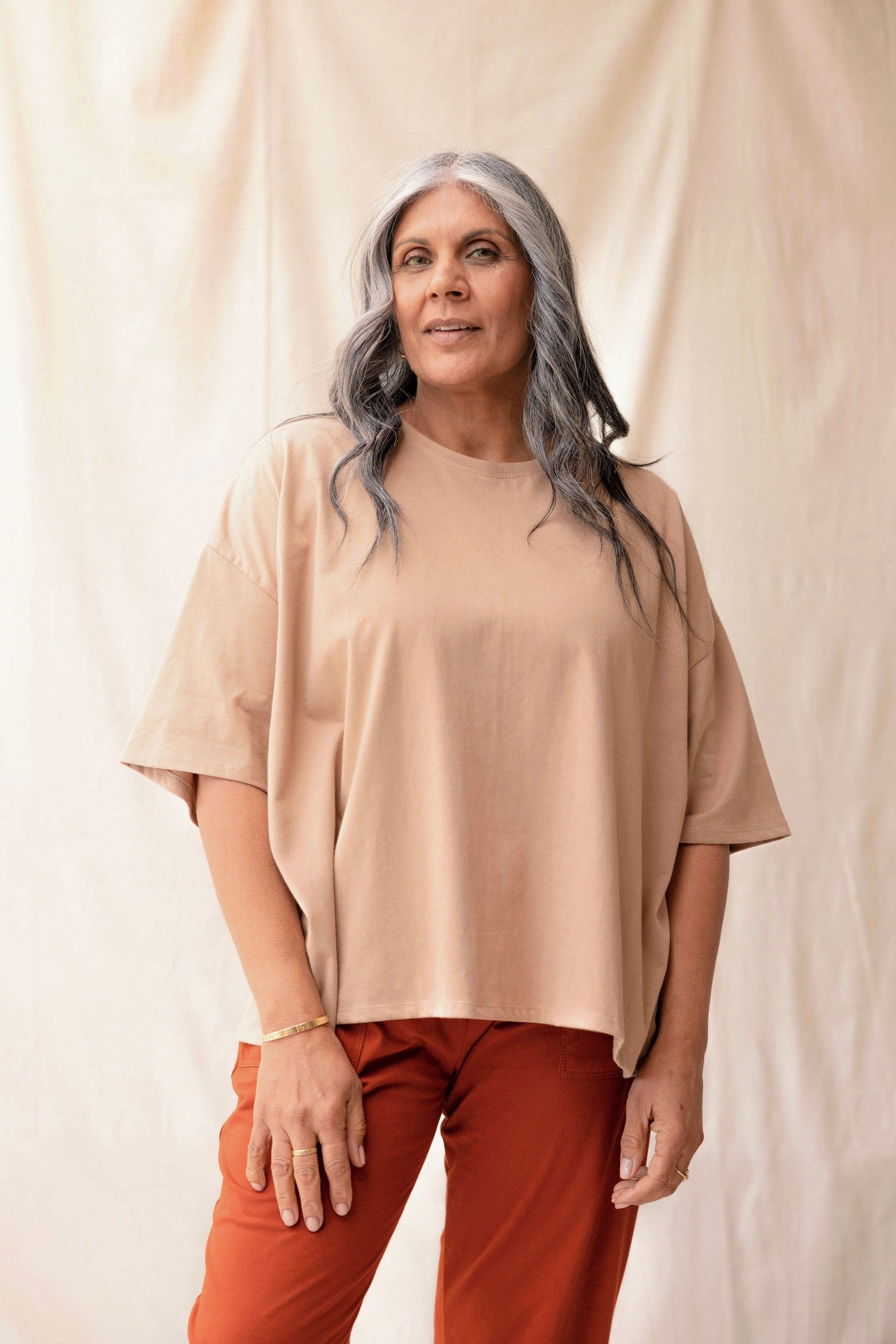 Joy Tee | Clay - ReCreate Clothing